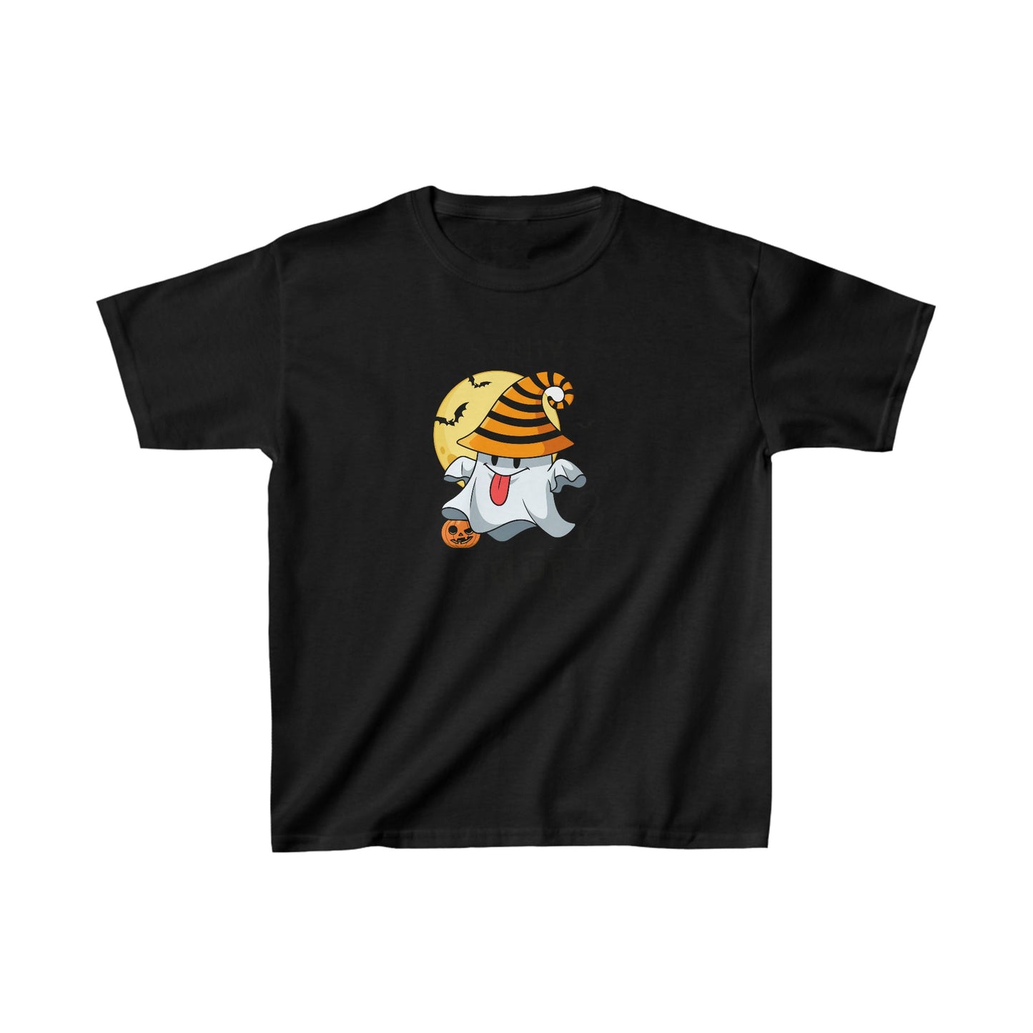 Scary Cute Ghost Halloween Kids Tee - BRAZEN BUY thsirt shirt