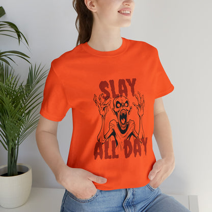 Slay All Day Halloween Tee - BRAZEN BUY thsirt shirt