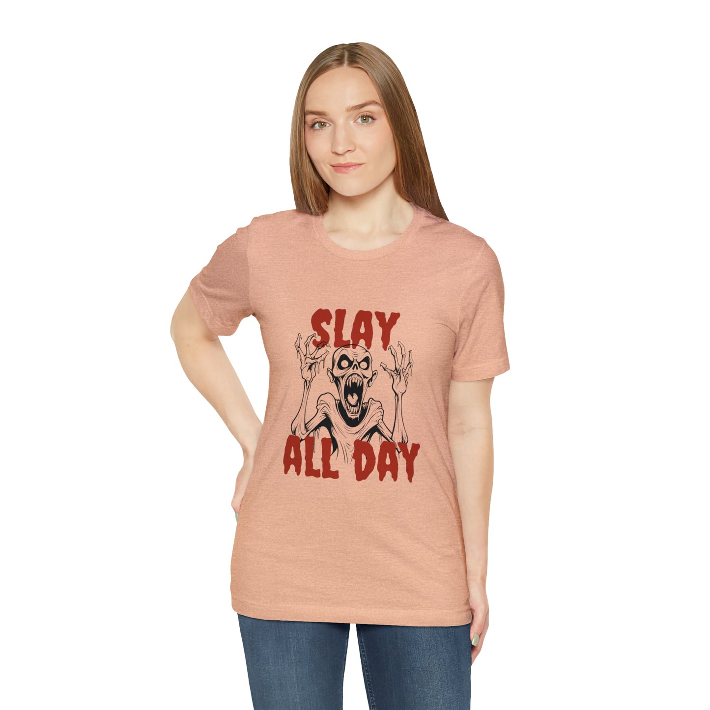 Slay All Day Halloween Tee - BRAZEN BUY thsirt shirt