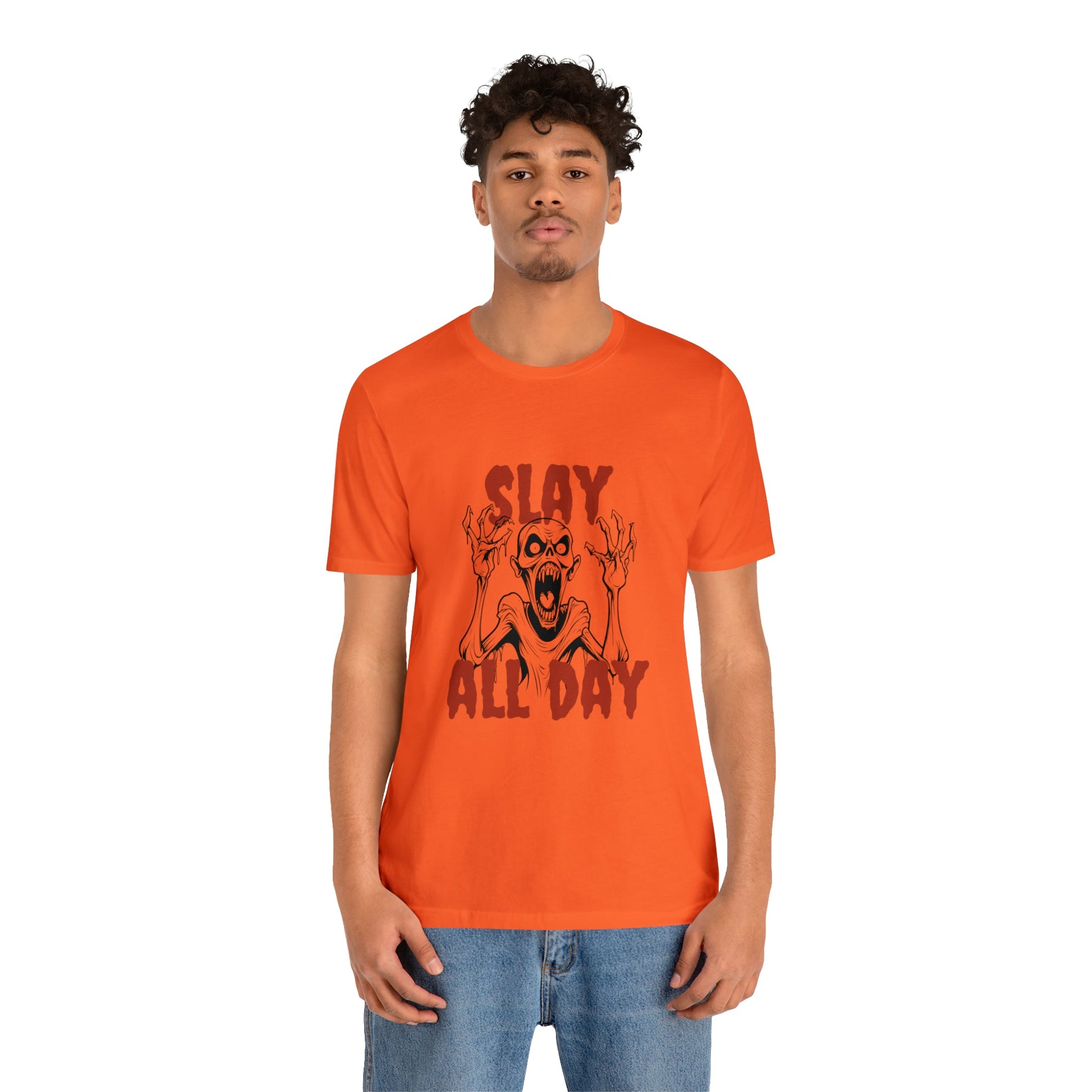 Slay All Day Halloween Tee - BRAZEN BUY thsirt shirt
