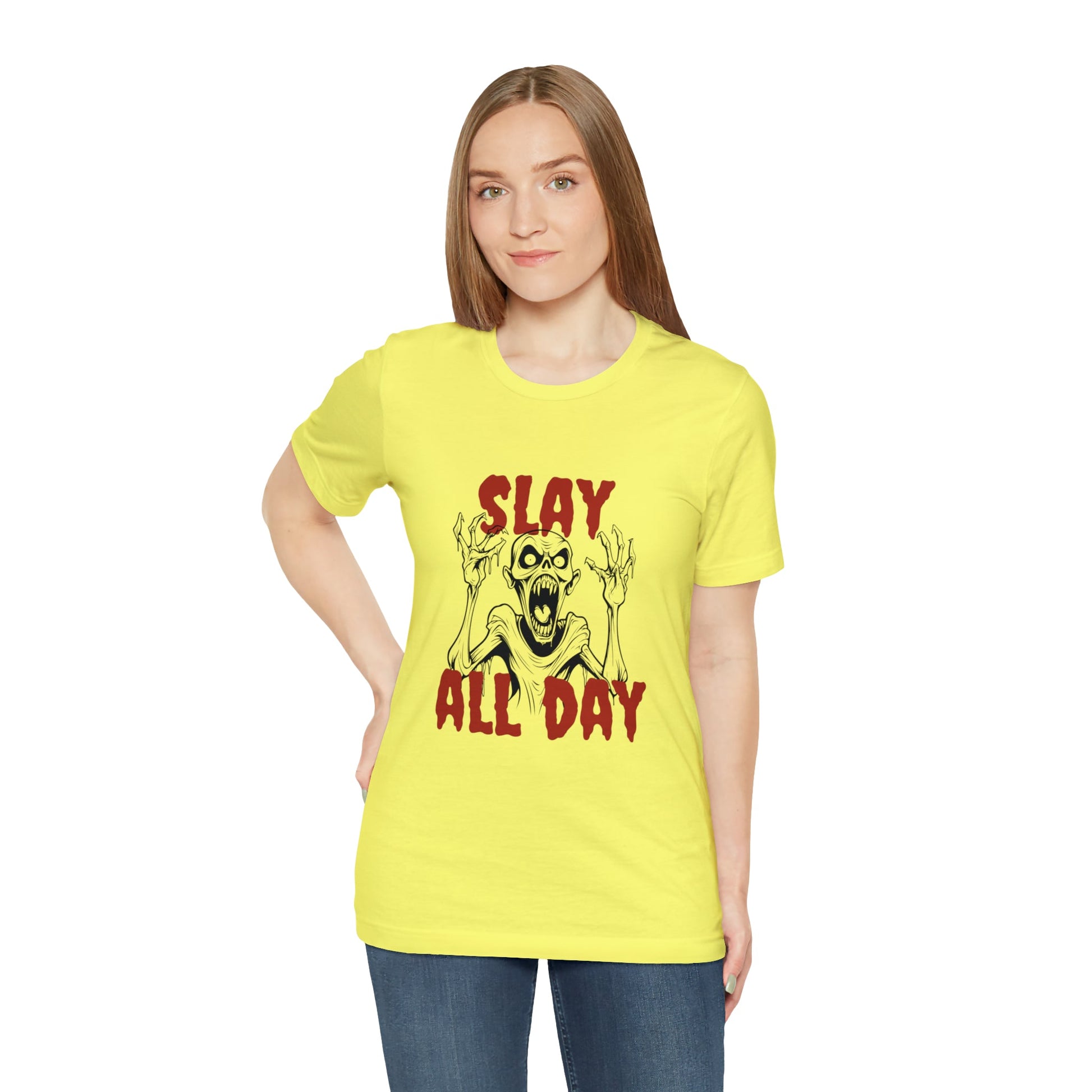 Slay All Day Halloween Tee - BRAZEN BUY thsirt shirt