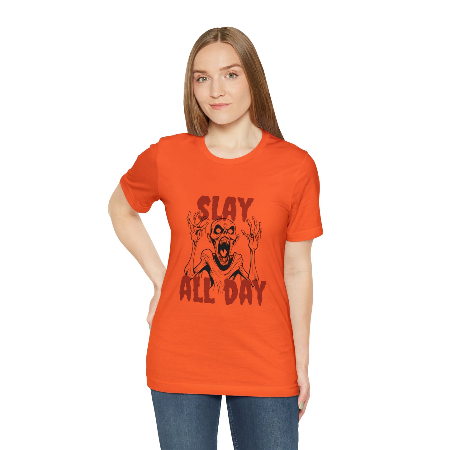 Slay All Day Halloween Tee - BRAZEN BUY thsirt shirt