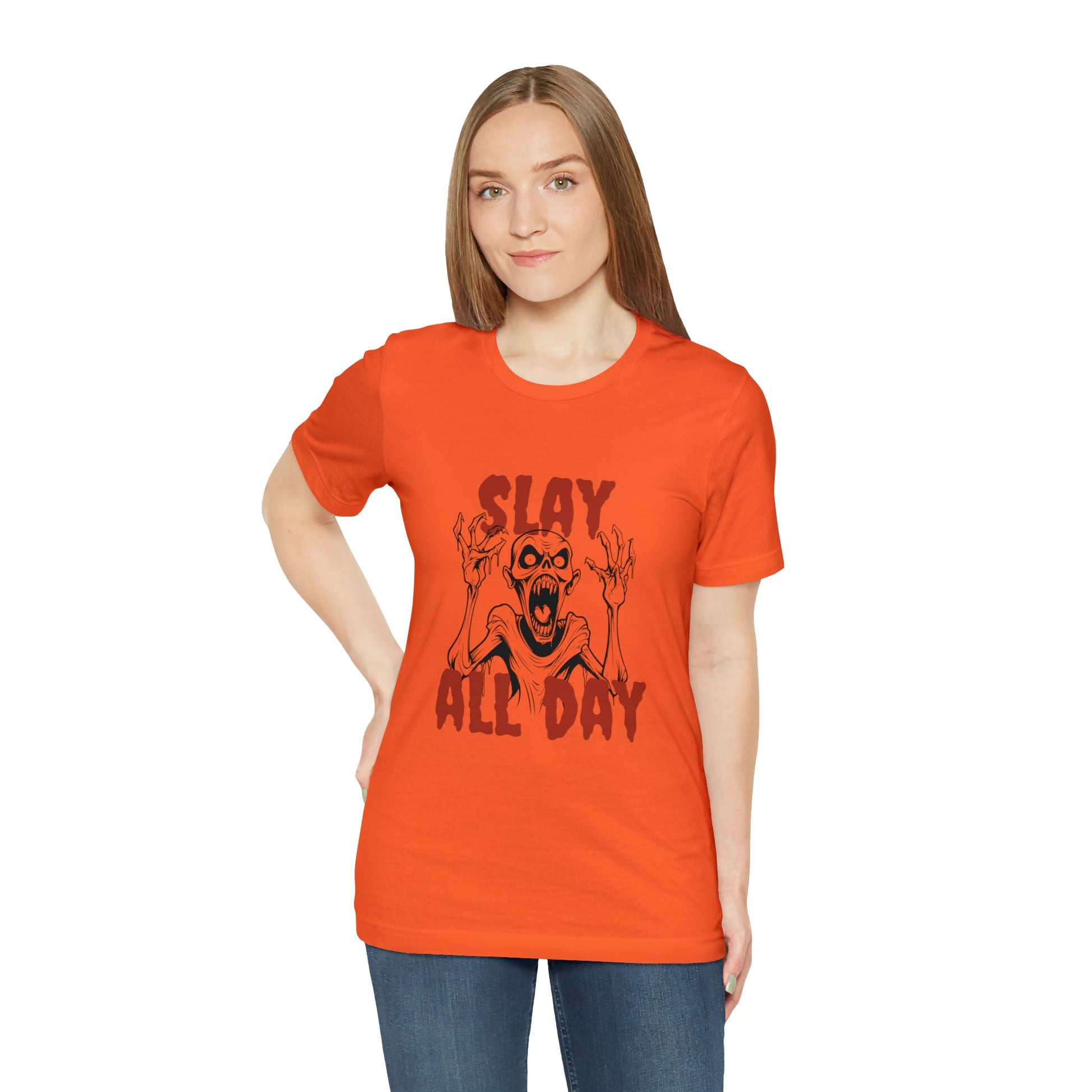 Slay All Day Halloween Tee - BRAZEN BUY thsirt shirt