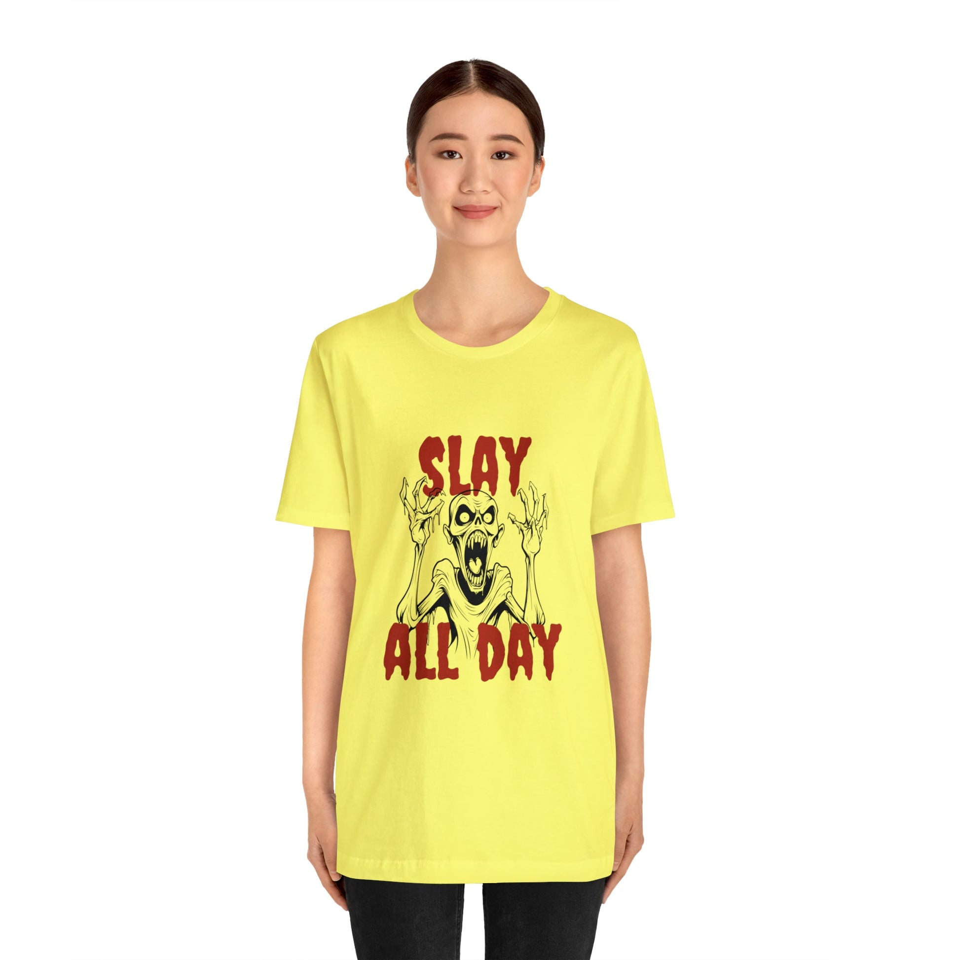 Slay All Day Halloween Tee - BRAZEN BUY thsirt shirt