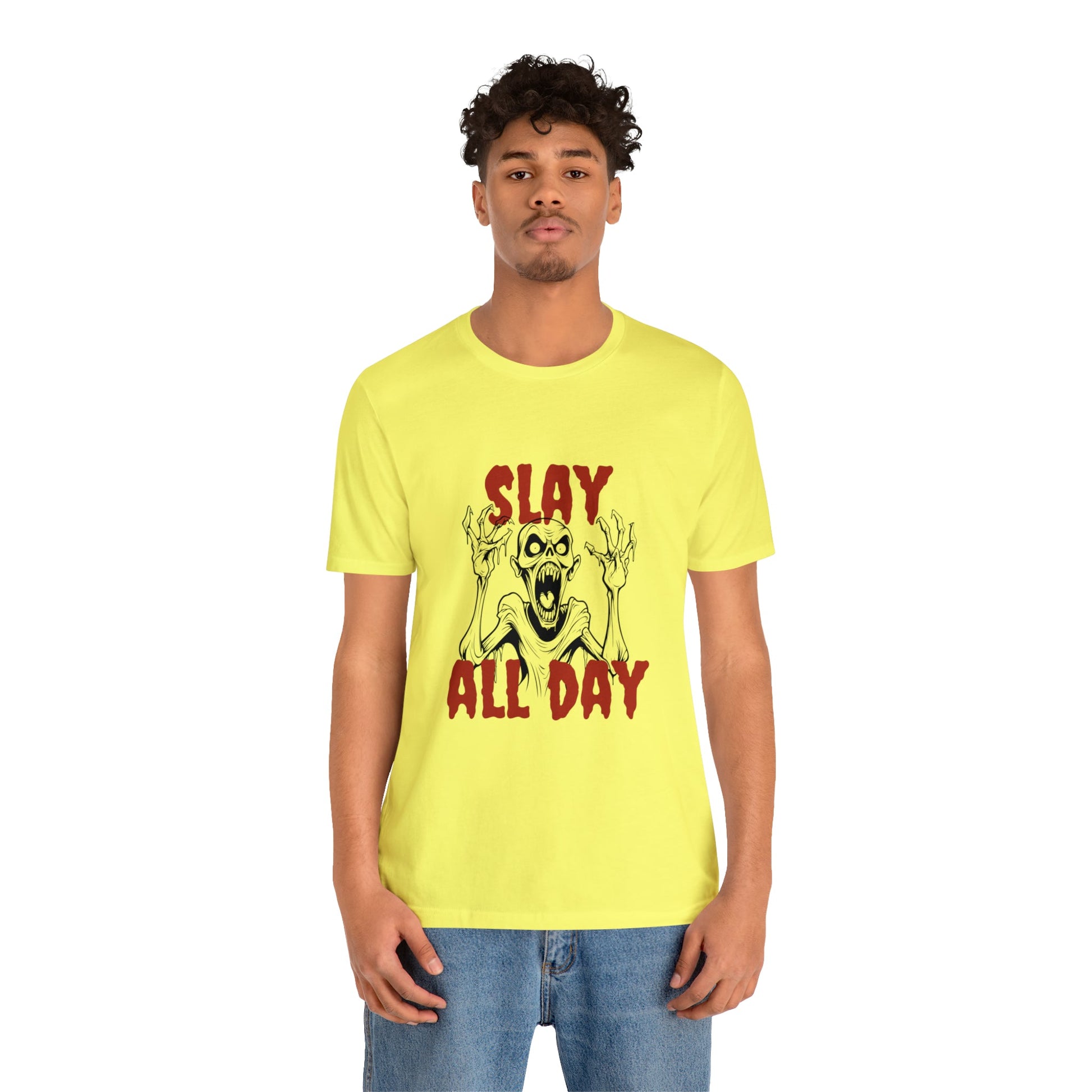 Slay All Day Halloween Tee - BRAZEN BUY thsirt shirt