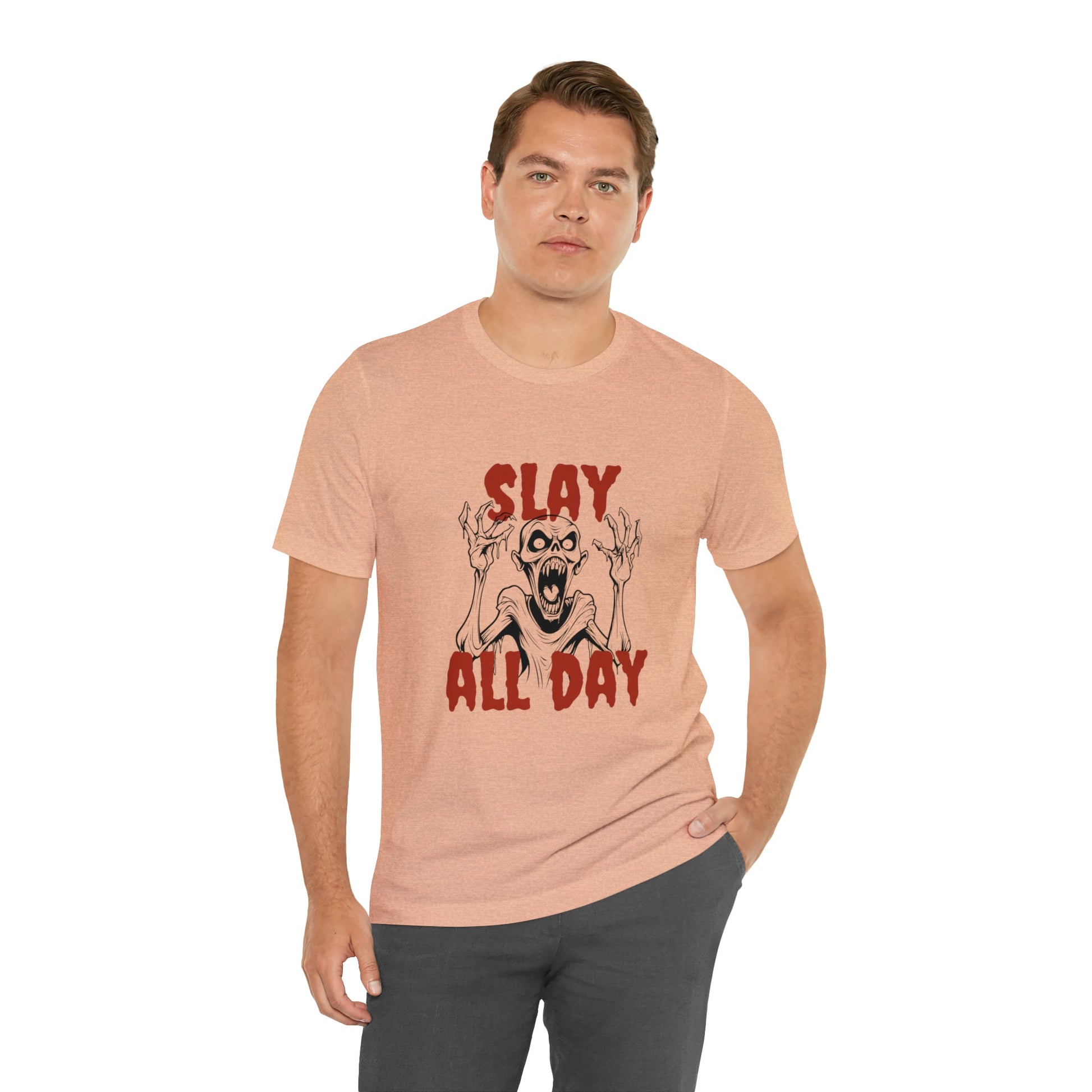 Slay All Day Halloween Tee - BRAZEN BUY thsirt shirt