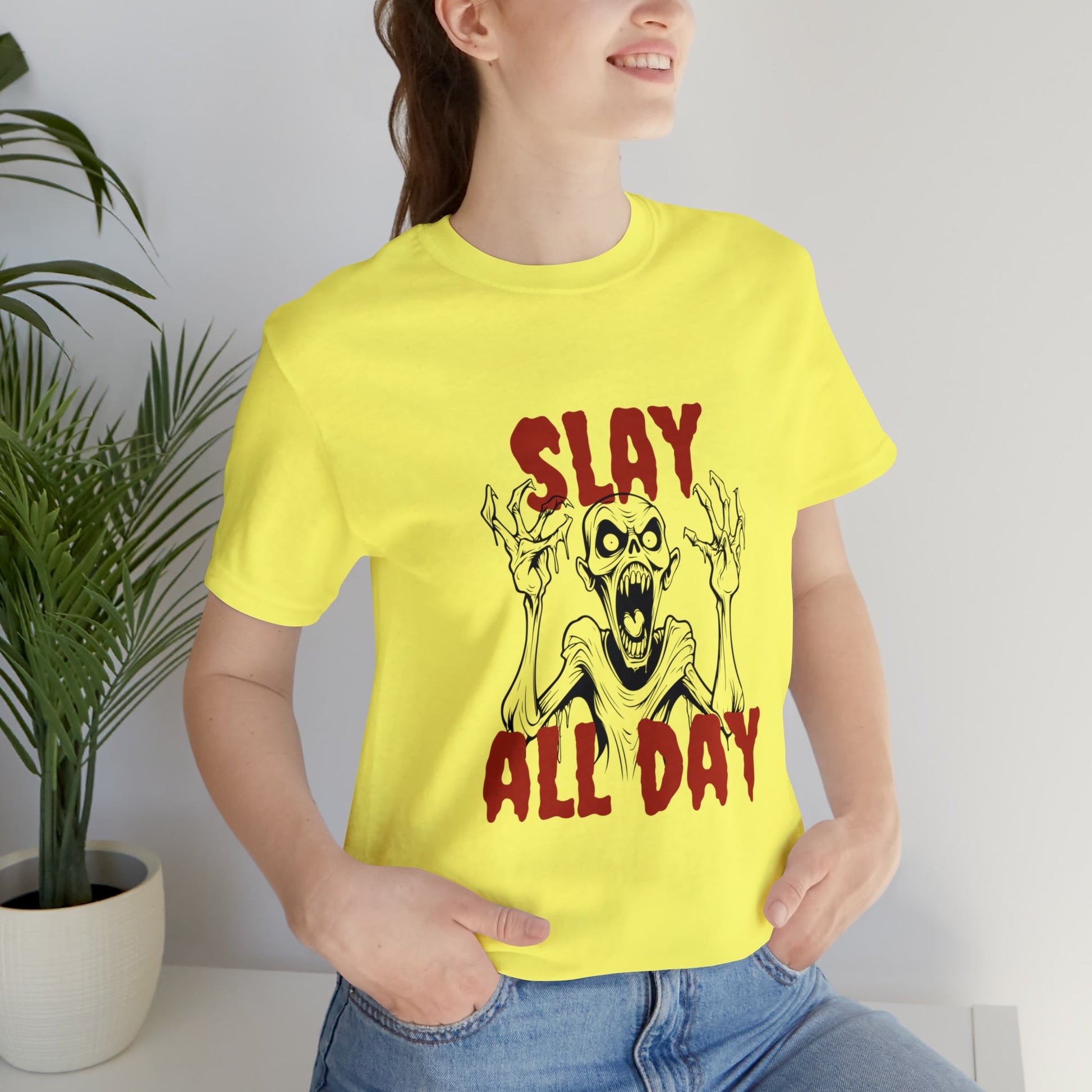 Slay All Day Halloween Tee - BRAZEN BUY thsirt shirt