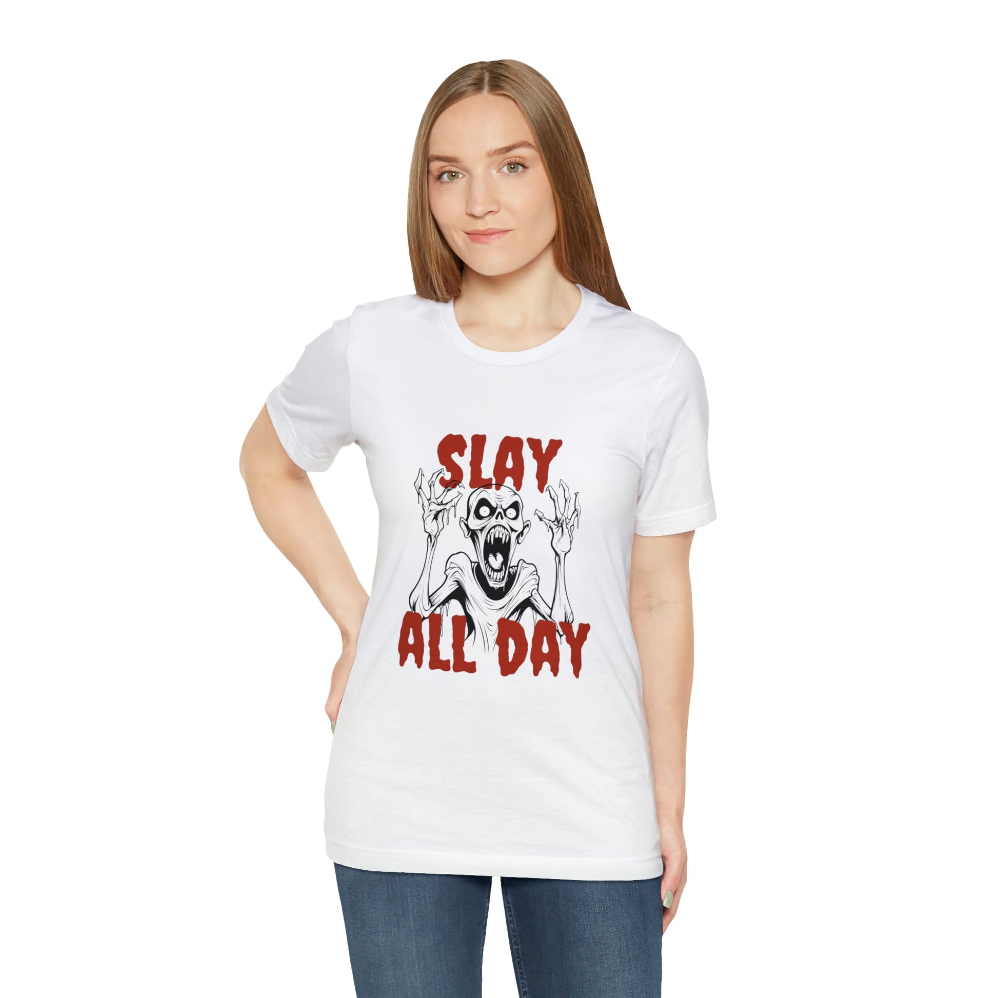 Slay All Day Halloween Tee - BRAZEN BUY thsirt shirt