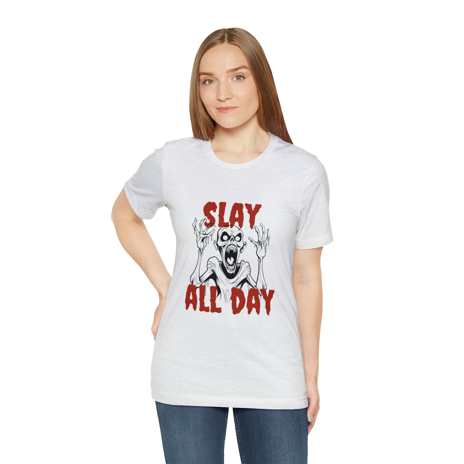 Slay All Day Halloween Tee - BRAZEN BUY thsirt shirt