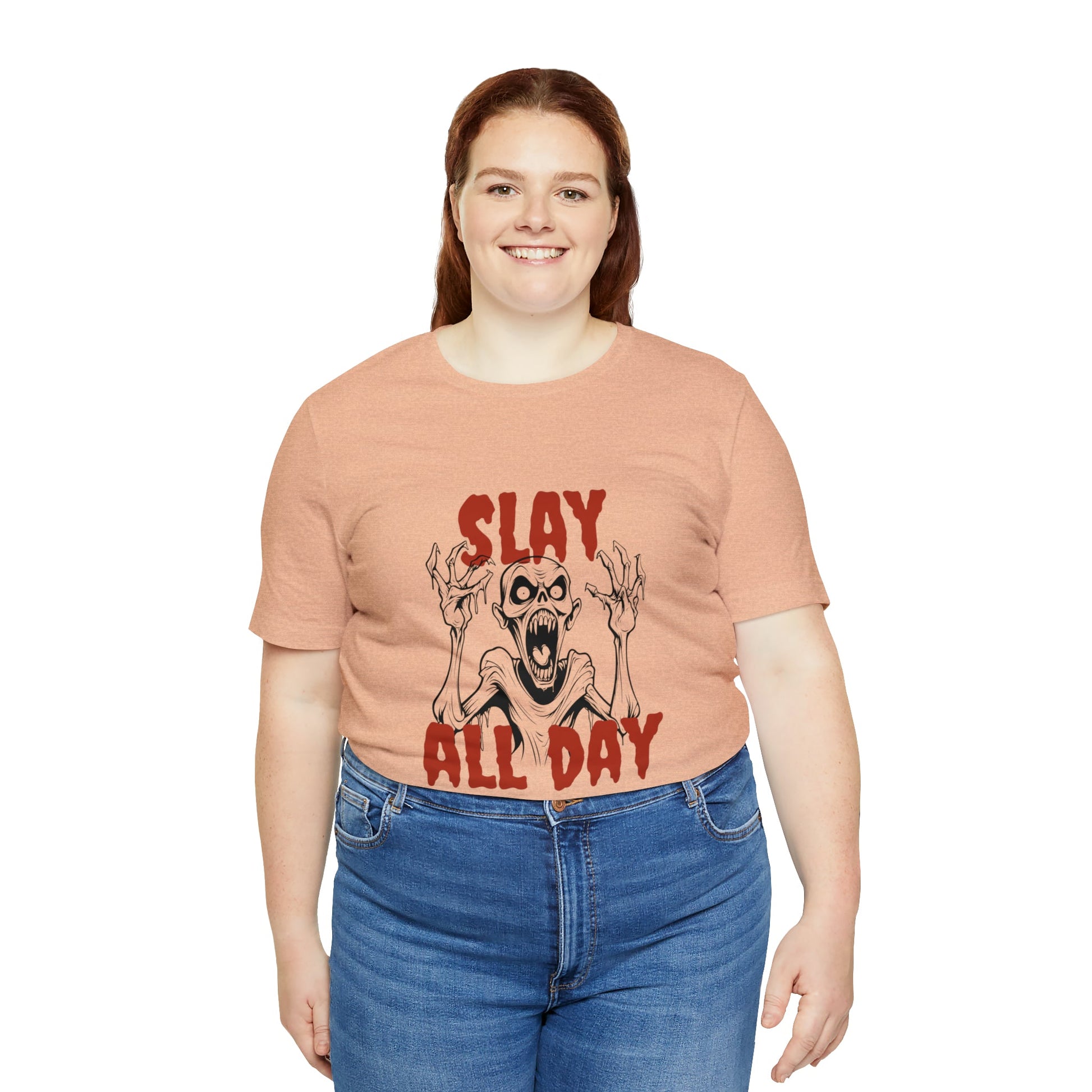 Slay All Day Halloween Tee - BRAZEN BUY thsirt shirt