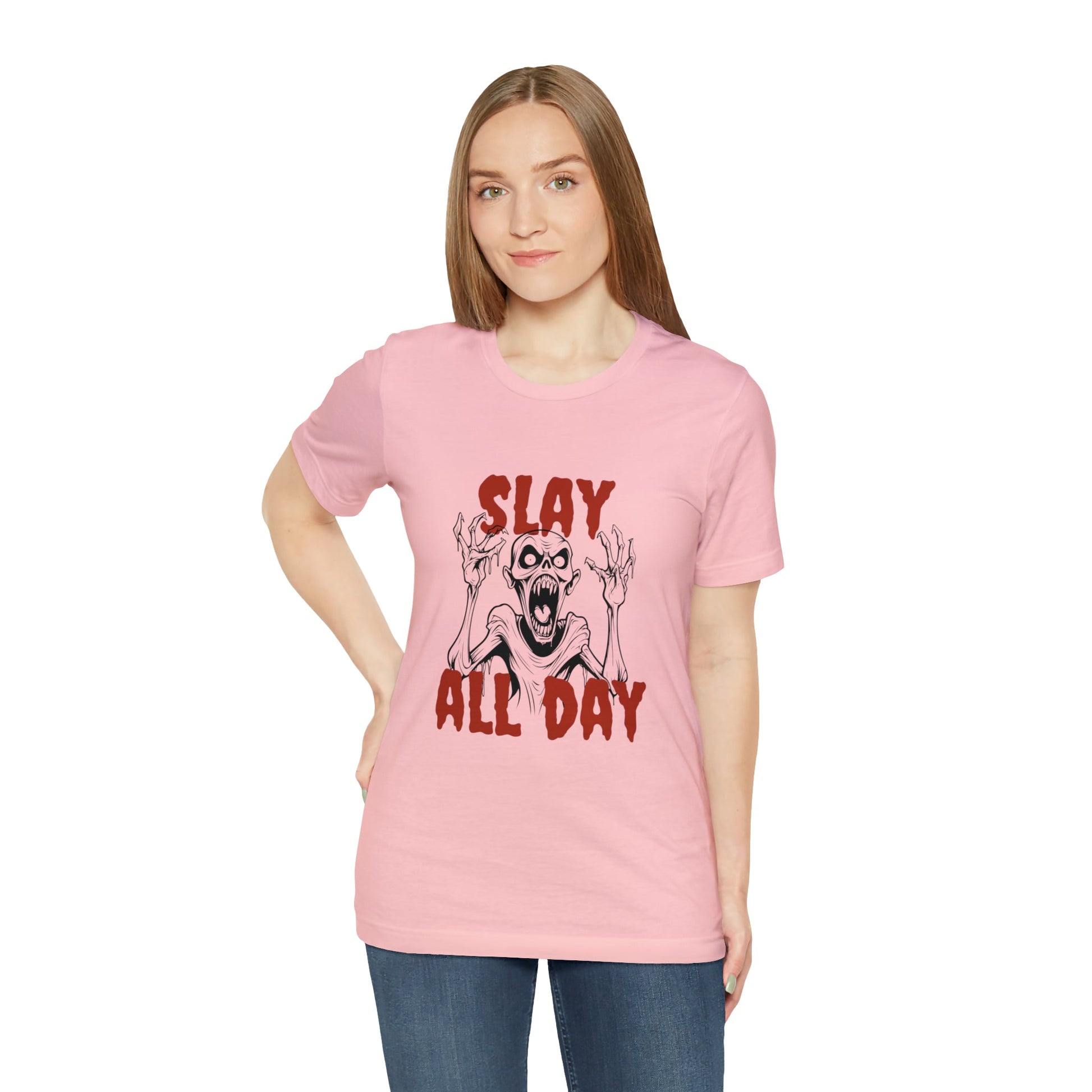 Slay All Day Halloween Tee - BRAZEN BUY thsirt shirt