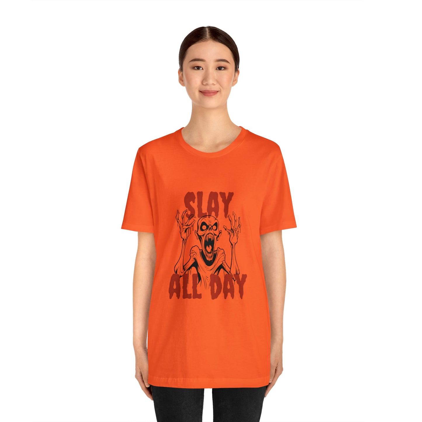 Slay All Day Halloween Tee - BRAZEN BUY thsirt shirt