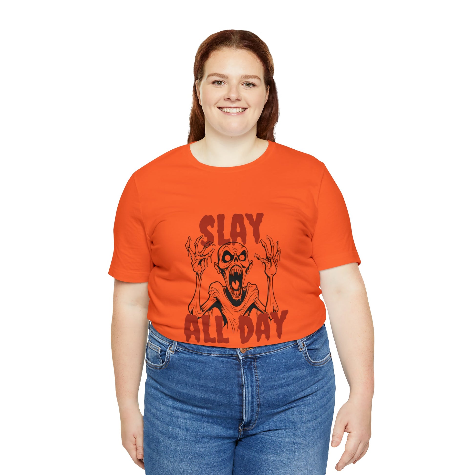 Slay All Day Halloween Tee - BRAZEN BUY thsirt shirt