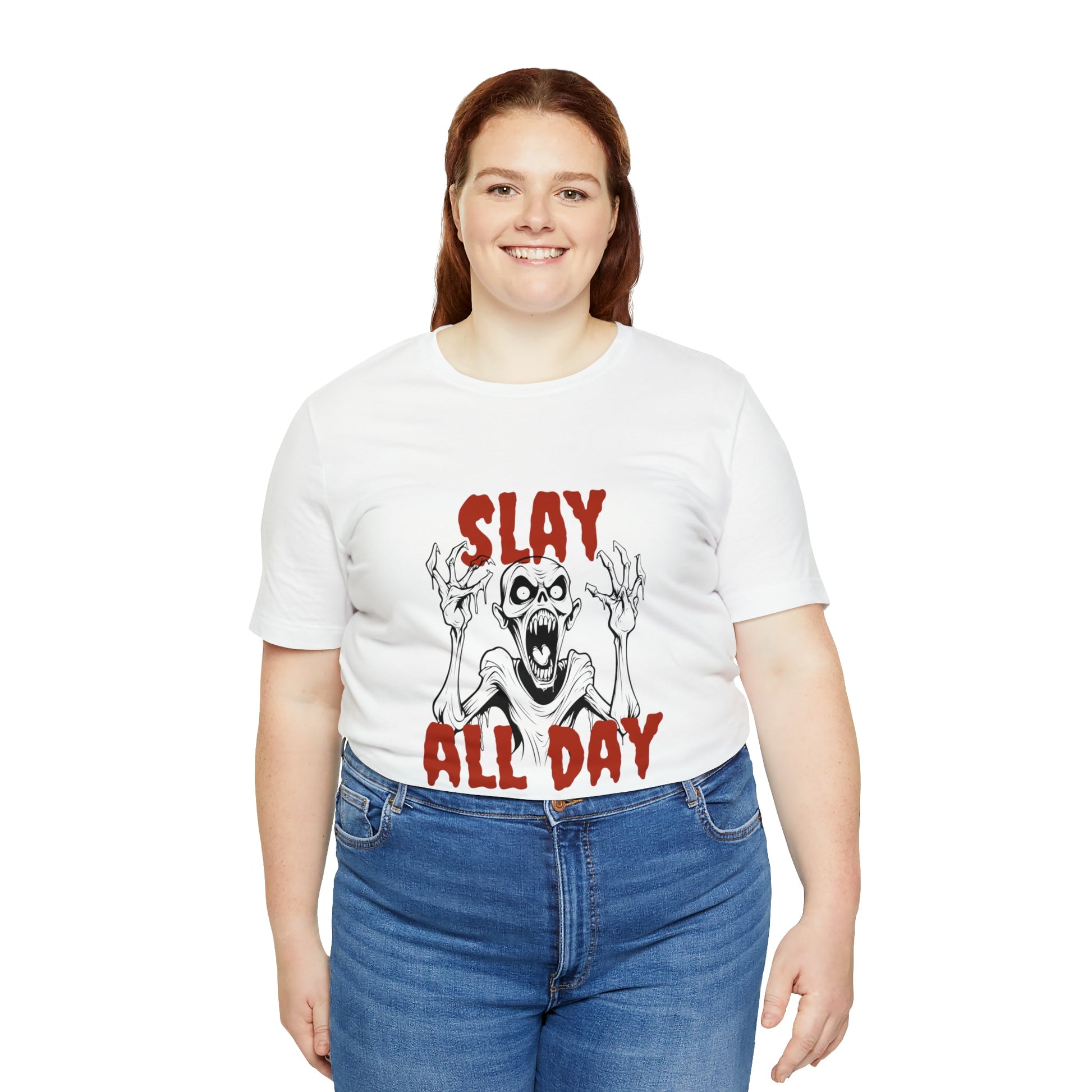 Slay All Day Halloween Tee - BRAZEN BUY thsirt shirt