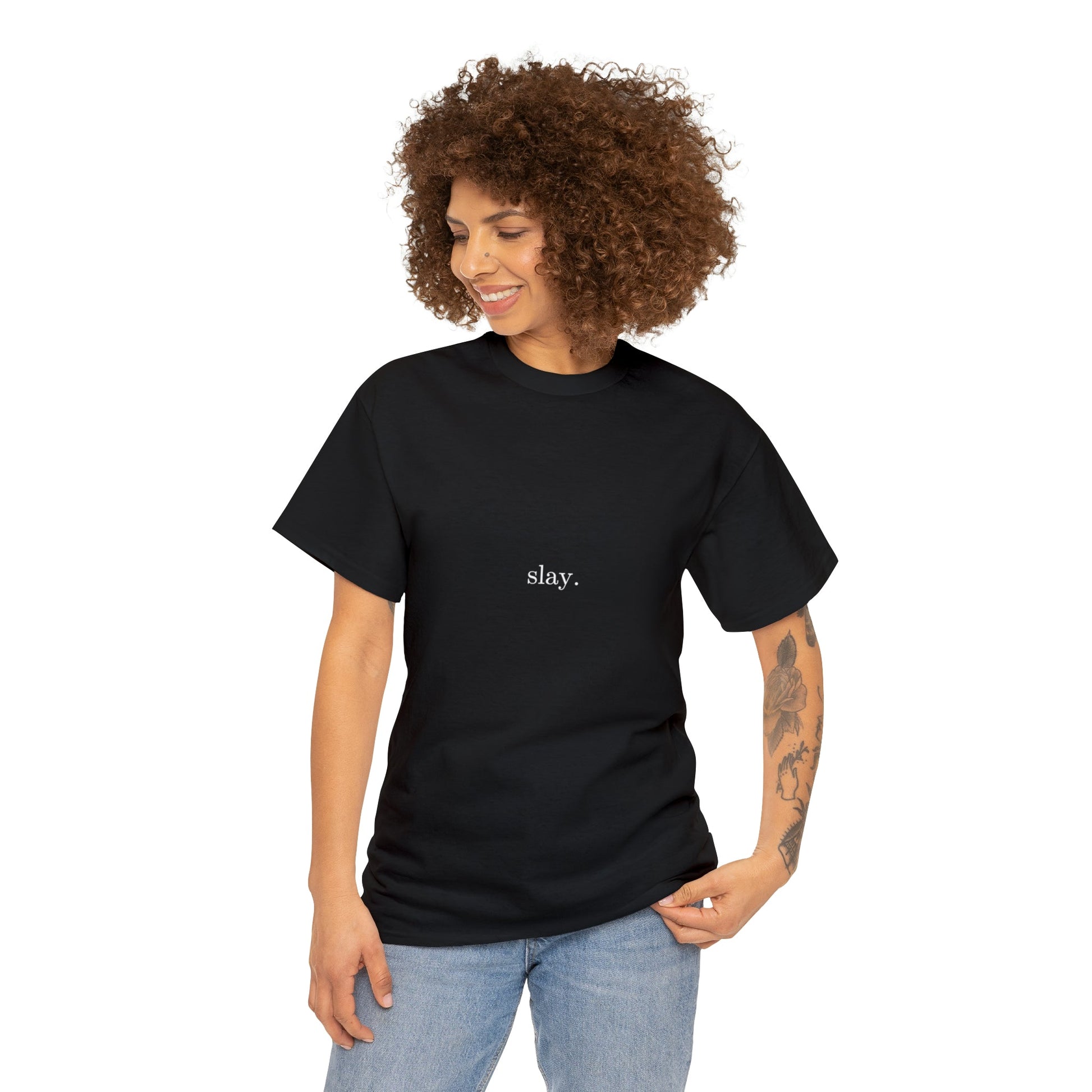 Slay. Cotton Tee - BRAZEN BUY thsirt shirt