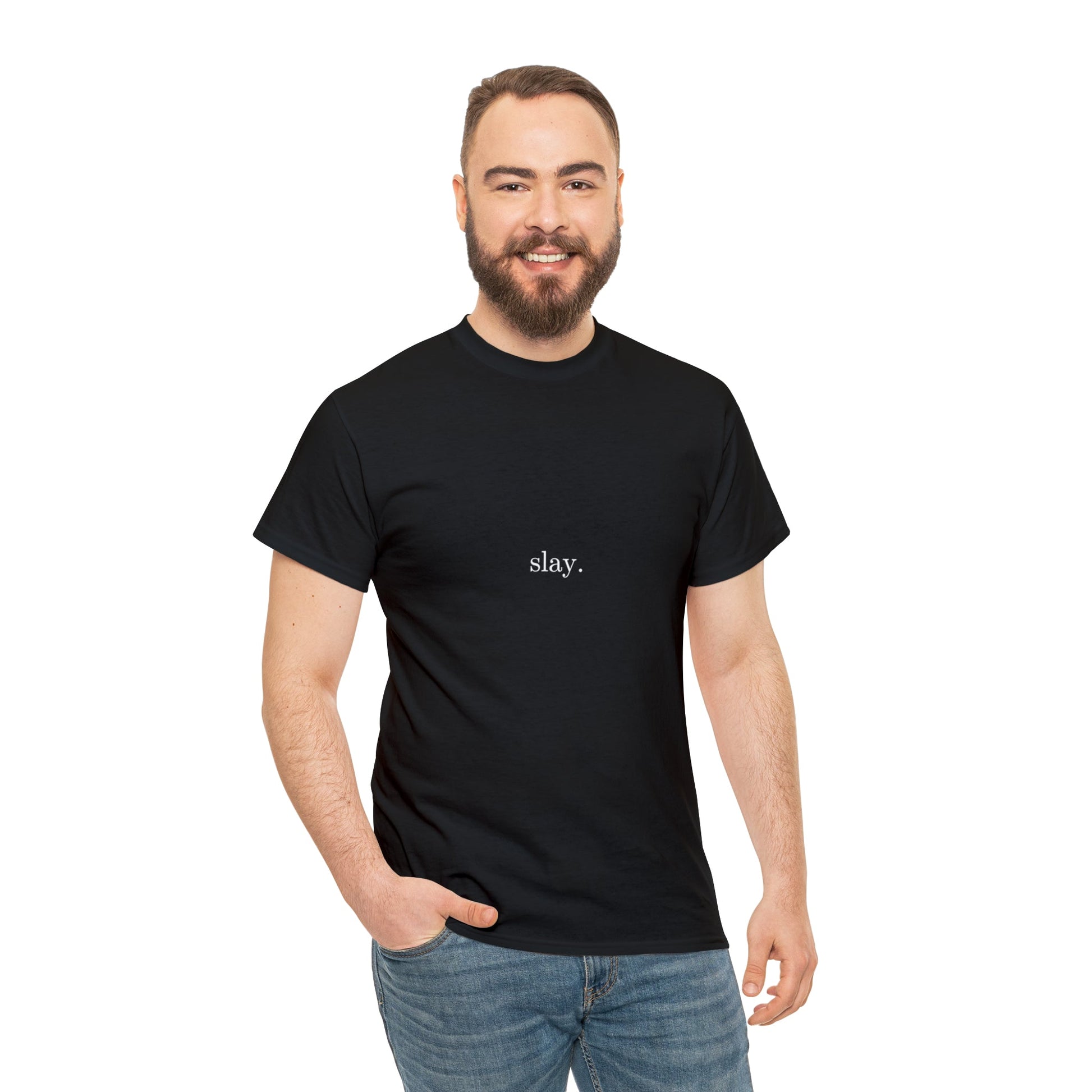 Slay. Cotton Tee - BRAZEN BUY thsirt shirt