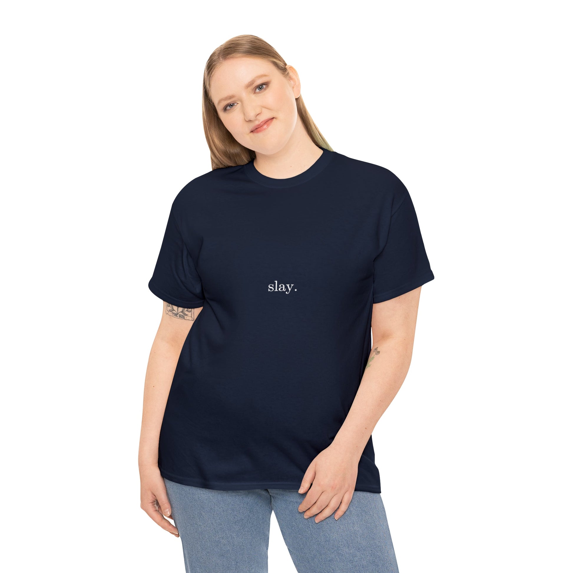Slay. Cotton Tee - BRAZEN BUY thsirt shirt