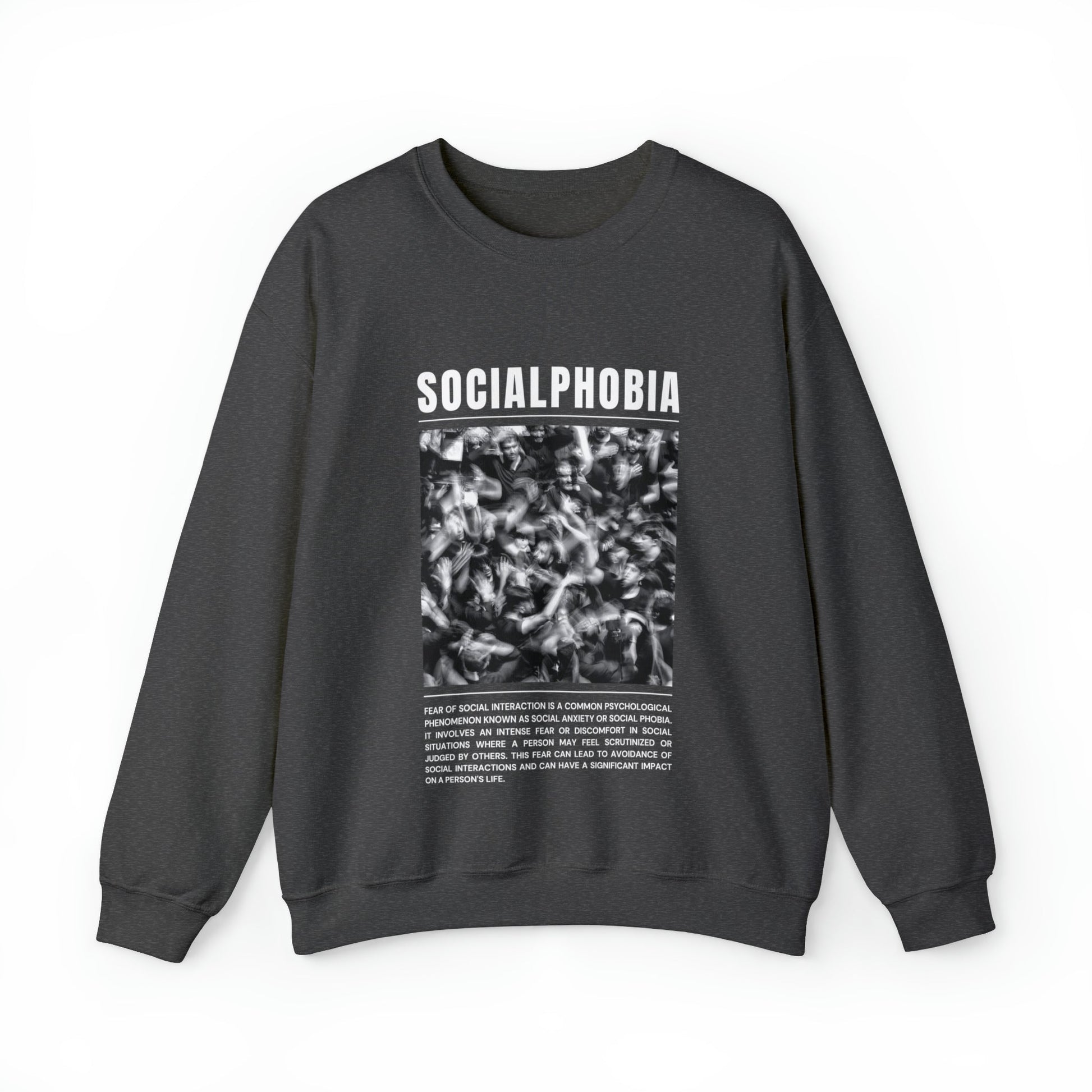 Socialphobia Fear of Social Interaction Halloween Sweatshirt - BRAZEN BUY thsirt shirt