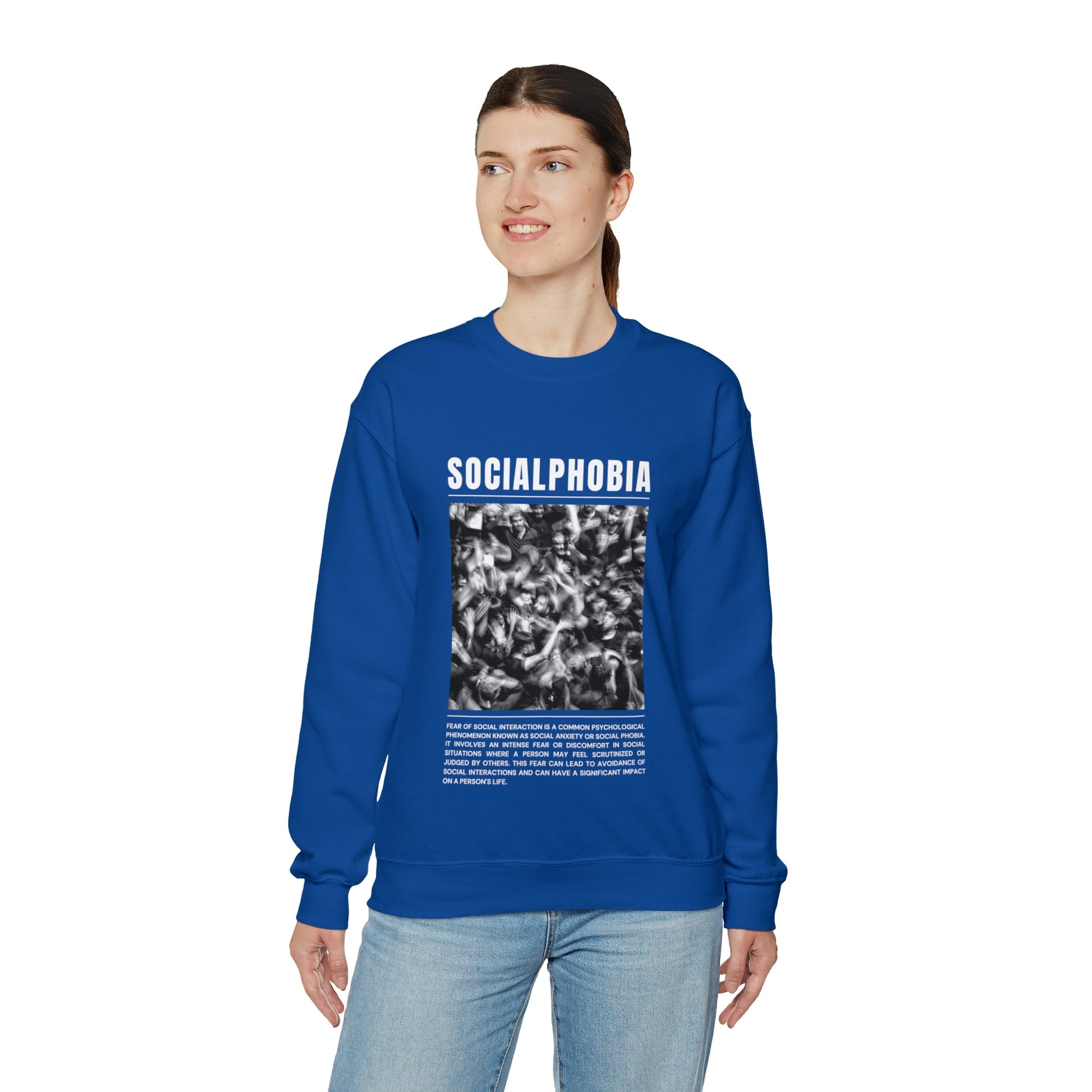 Socialphobia Fear of Social Interaction Halloween Sweatshirt - BRAZEN BUY thsirt shirt