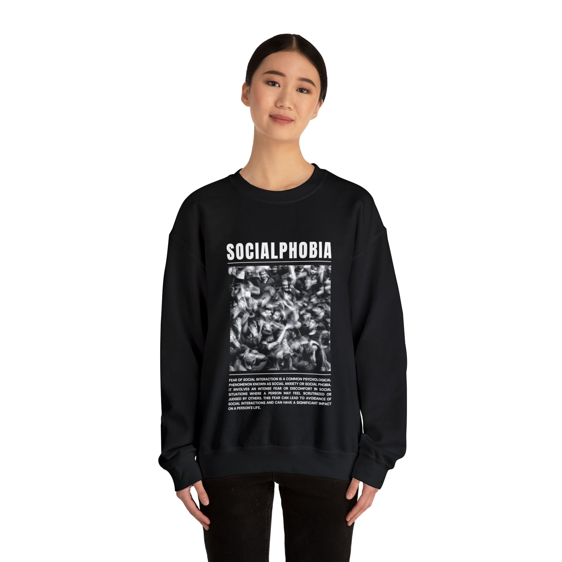 Socialphobia Fear of Social Interaction Halloween Sweatshirt - BRAZEN BUY thsirt shirt