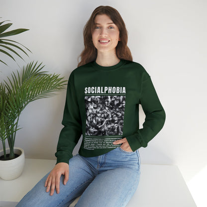 Socialphobia Fear of Social Interaction Halloween Sweatshirt - BRAZEN BUY thsirt shirt