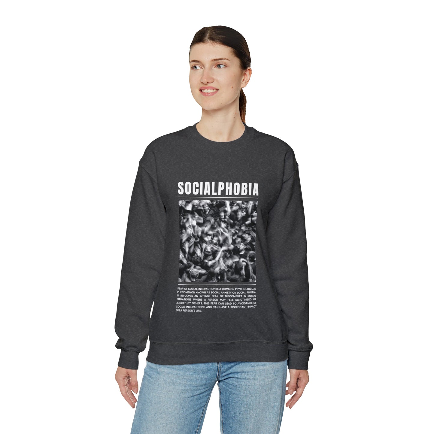 Socialphobia Fear of Social Interaction Halloween Sweatshirt - BRAZEN BUY thsirt shirt