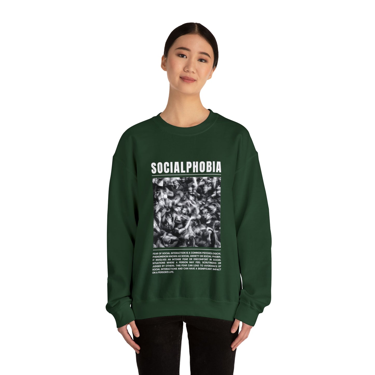 Socialphobia Fear of Social Interaction Halloween Sweatshirt - BRAZEN BUY thsirt shirt