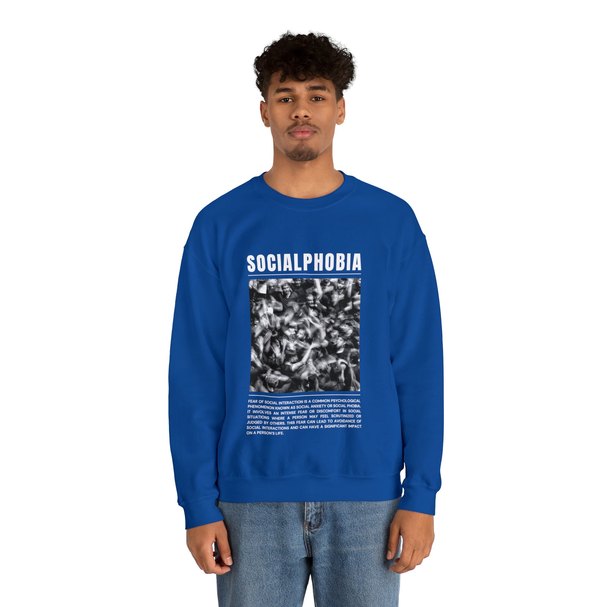 Socialphobia Fear of Social Interaction Halloween Sweatshirt - BRAZEN BUY thsirt shirt