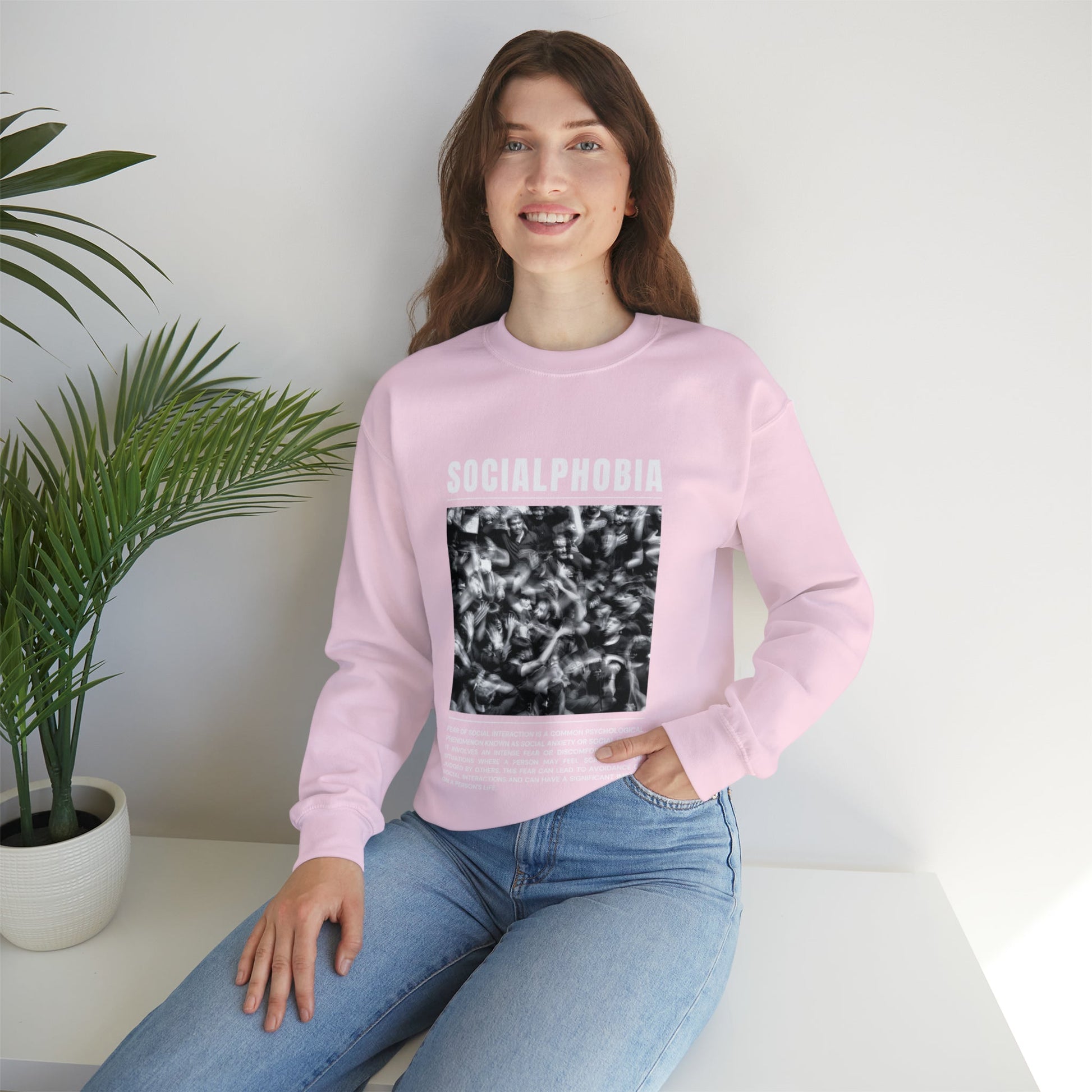 Socialphobia Fear of Social Interaction Halloween Sweatshirt - BRAZEN BUY thsirt shirt
