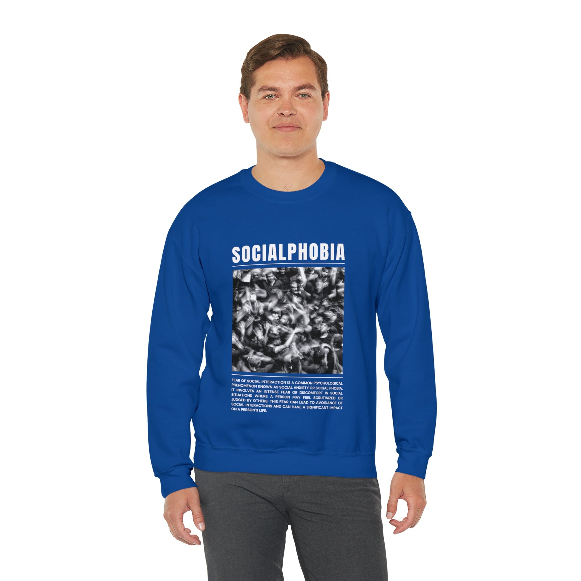 Socialphobia Fear of Social Interaction Halloween Sweatshirt - BRAZEN BUY thsirt shirt