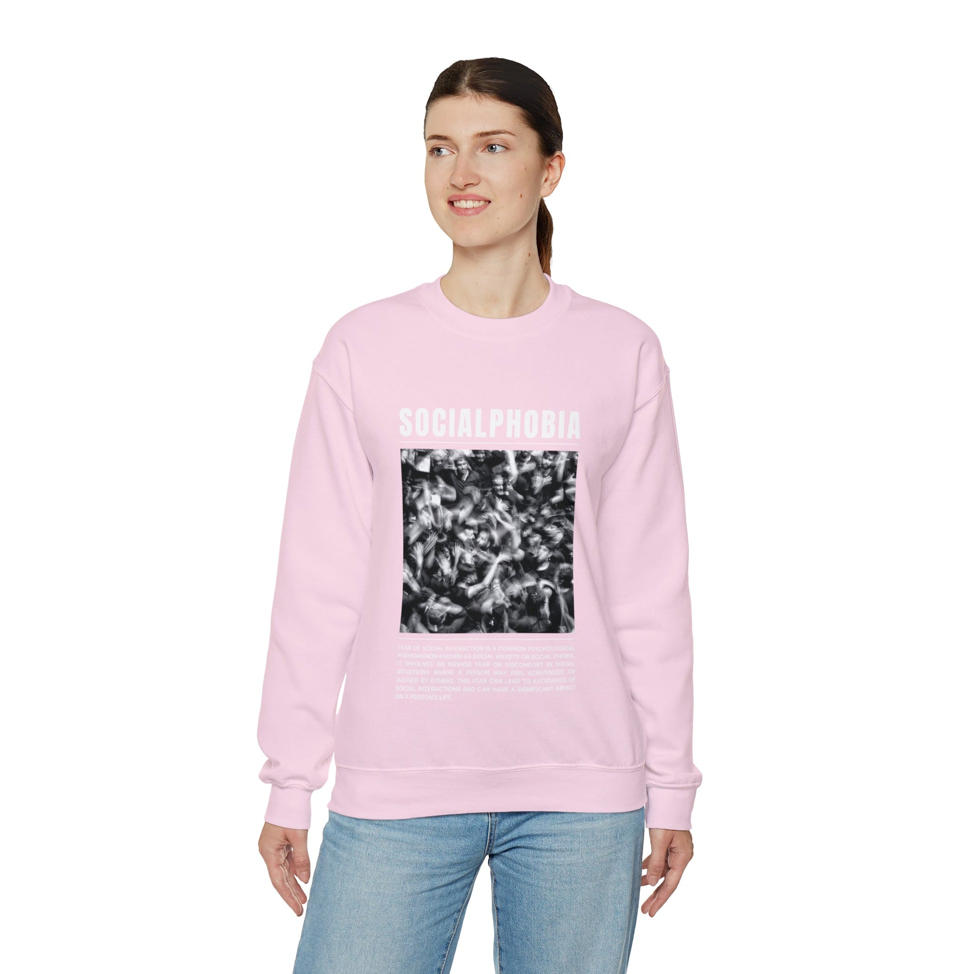 Socialphobia Fear of Social Interaction Halloween Sweatshirt - BRAZEN BUY thsirt shirt