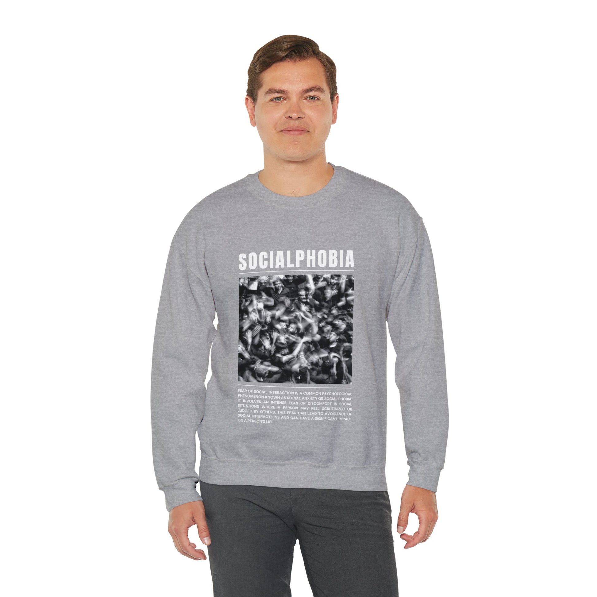 Socialphobia Fear of Social Interaction Halloween Sweatshirt - BRAZEN BUY thsirt shirt