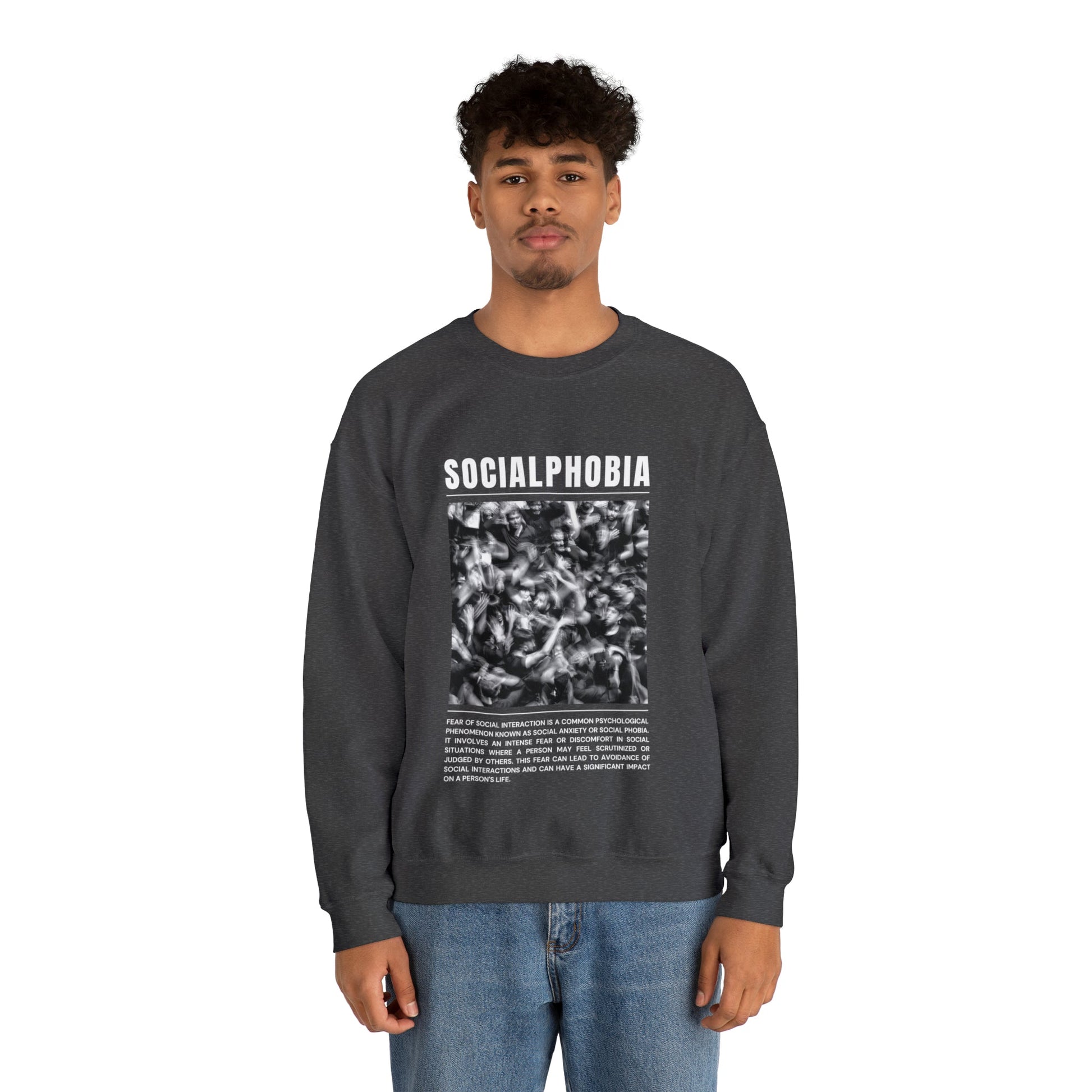 Socialphobia Fear of Social Interaction Halloween Sweatshirt - BRAZEN BUY thsirt shirt