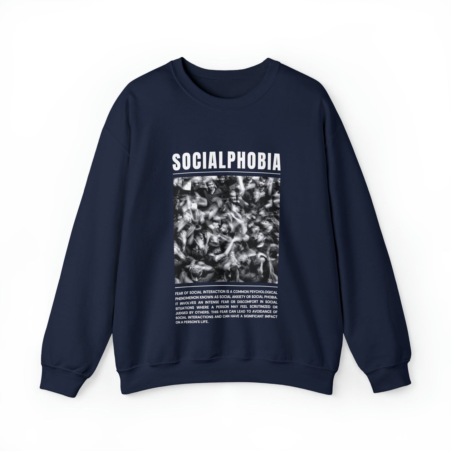 Socialphobia Fear of Social Interaction Halloween Sweatshirt - BRAZEN BUY thsirt shirt