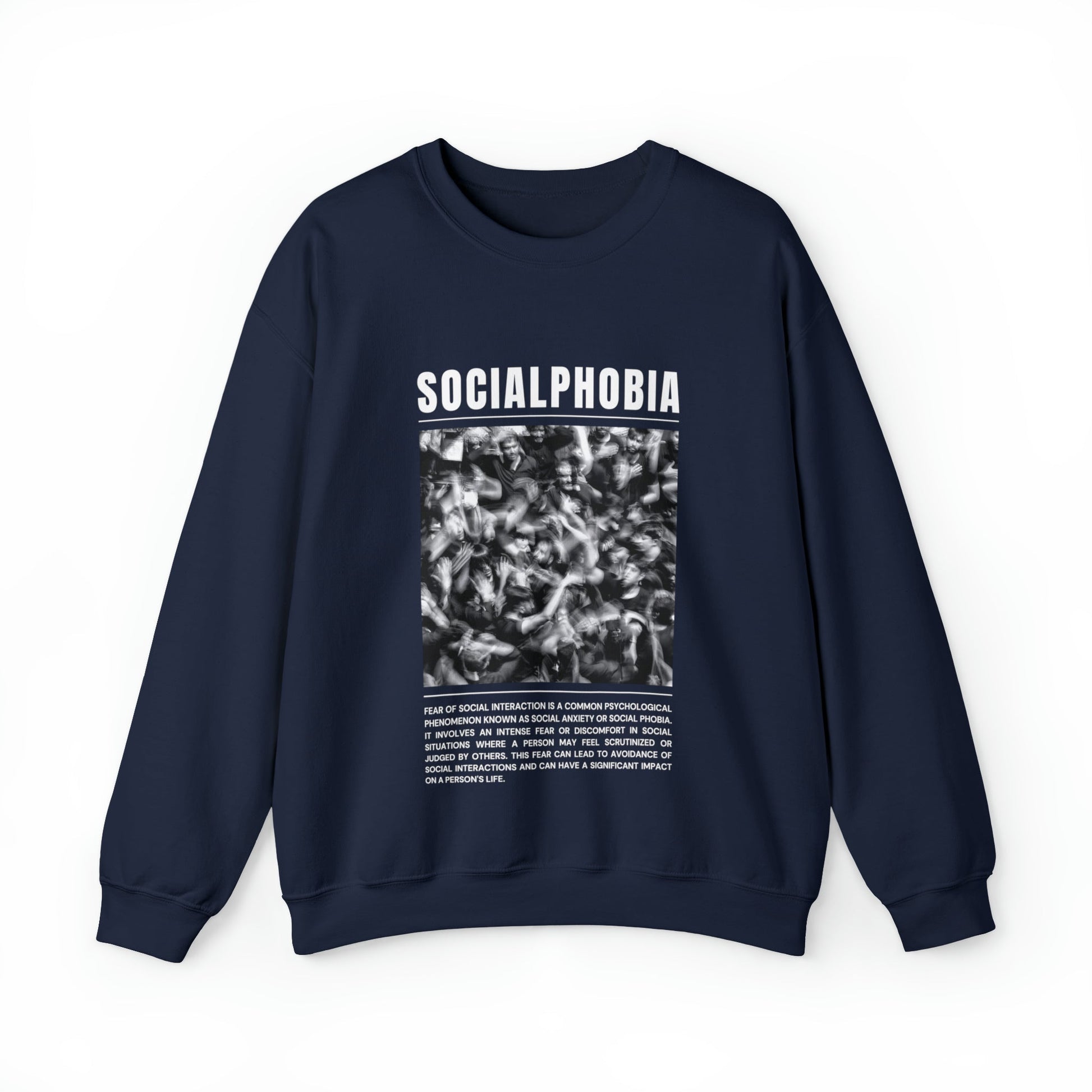 Socialphobia Fear of Social Interaction Halloween Sweatshirt - BRAZEN BUY thsirt shirt