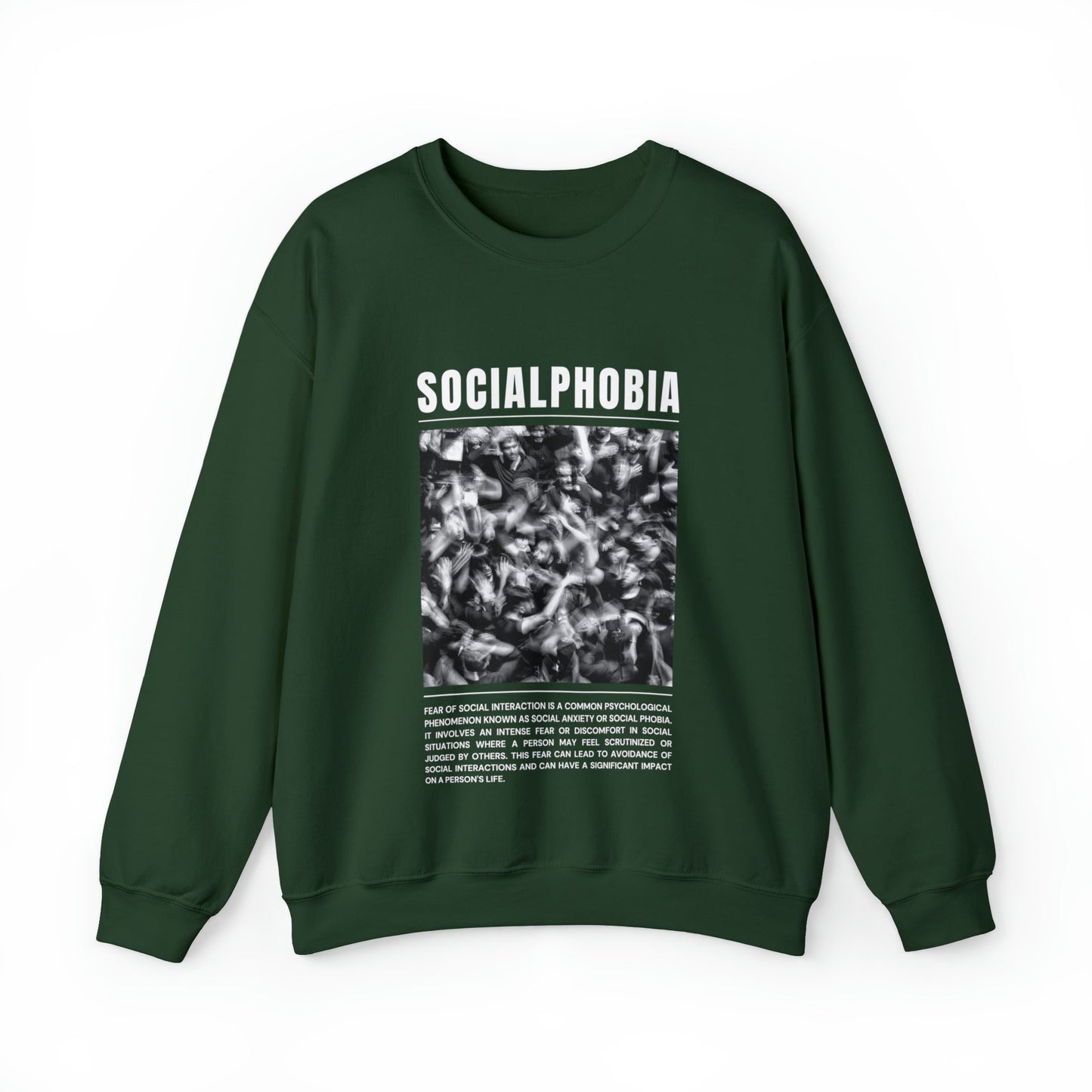 Socialphobia Fear of Social Interaction Halloween Sweatshirt - BRAZEN BUY thsirt shirt