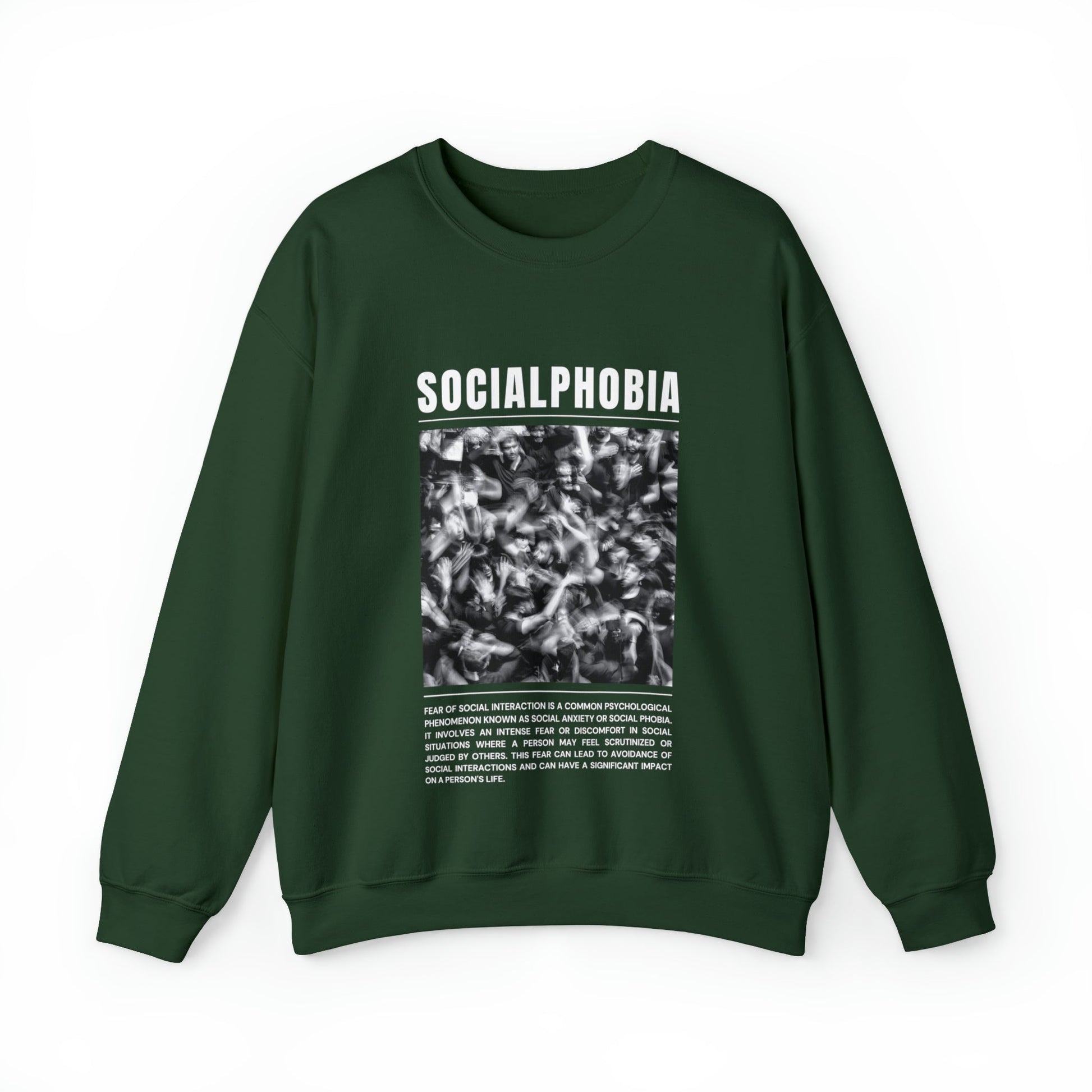 Socialphobia Fear of Social Interaction Halloween Sweatshirt - BRAZEN BUY thsirt shirt