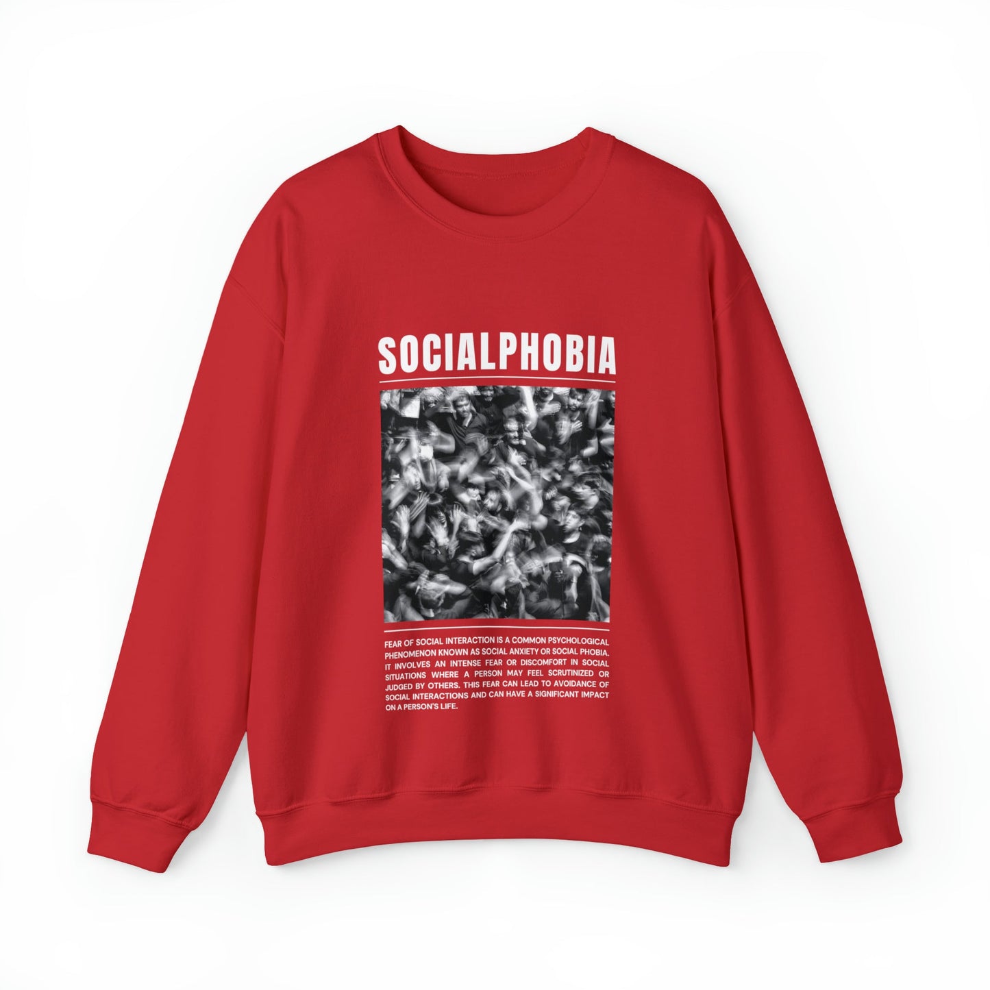 Socialphobia Fear of Social Interaction Halloween Sweatshirt - BRAZEN BUY thsirt shirt