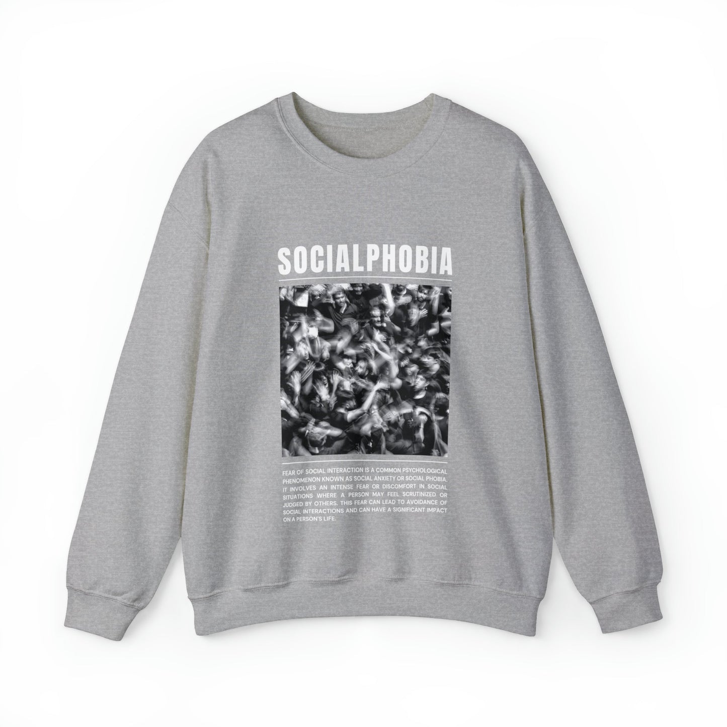 Socialphobia Fear of Social Interaction Halloween Sweatshirt - BRAZEN BUY thsirt shirt