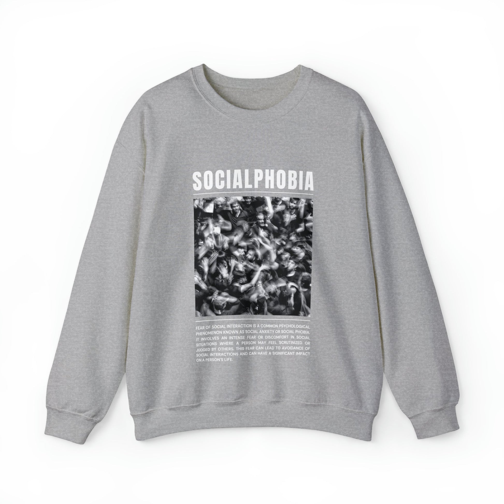 Socialphobia Fear of Social Interaction Halloween Sweatshirt - BRAZEN BUY thsirt shirt