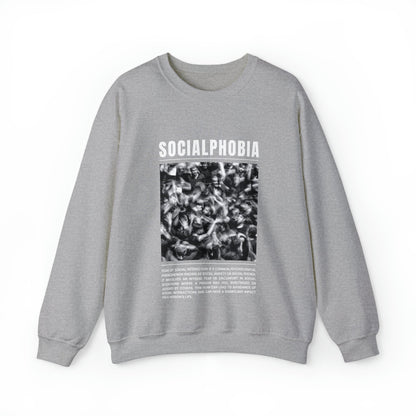 Socialphobia Fear of Social Interaction Halloween Sweatshirt - BRAZEN BUY thsirt shirt