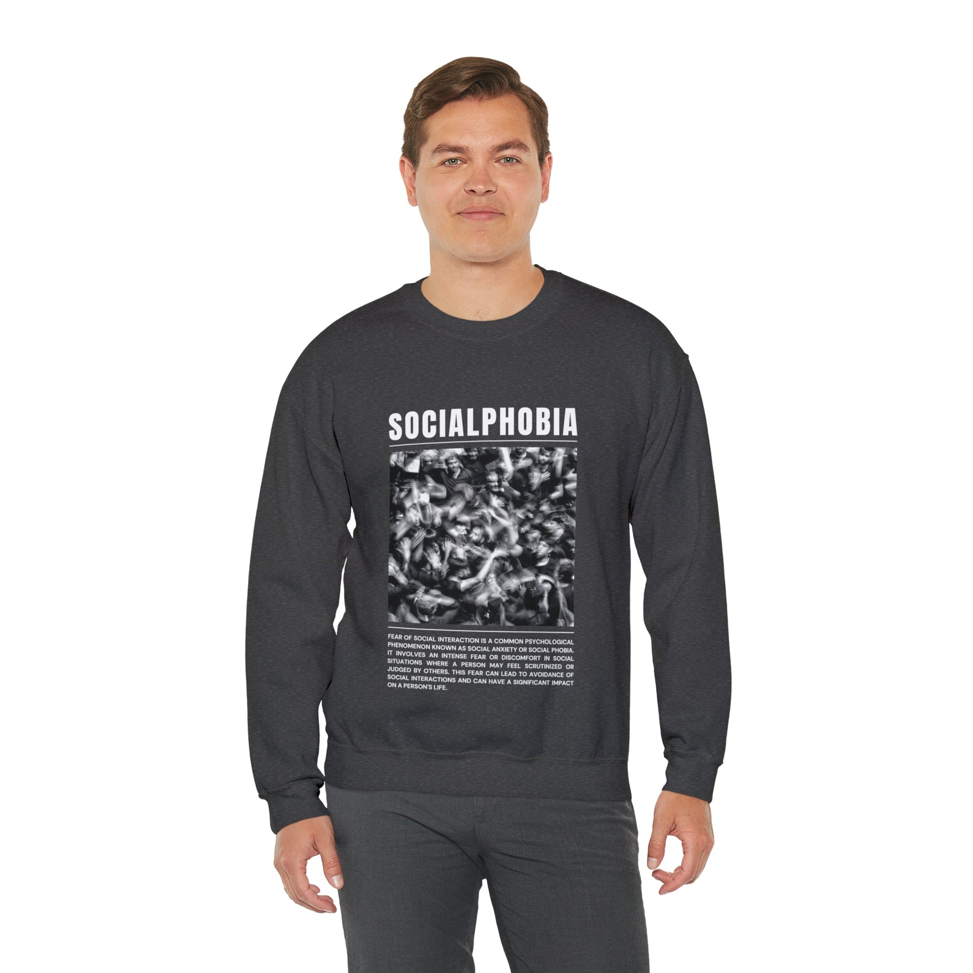 Socialphobia Fear of Social Interaction Halloween Sweatshirt - BRAZEN BUY thsirt shirt