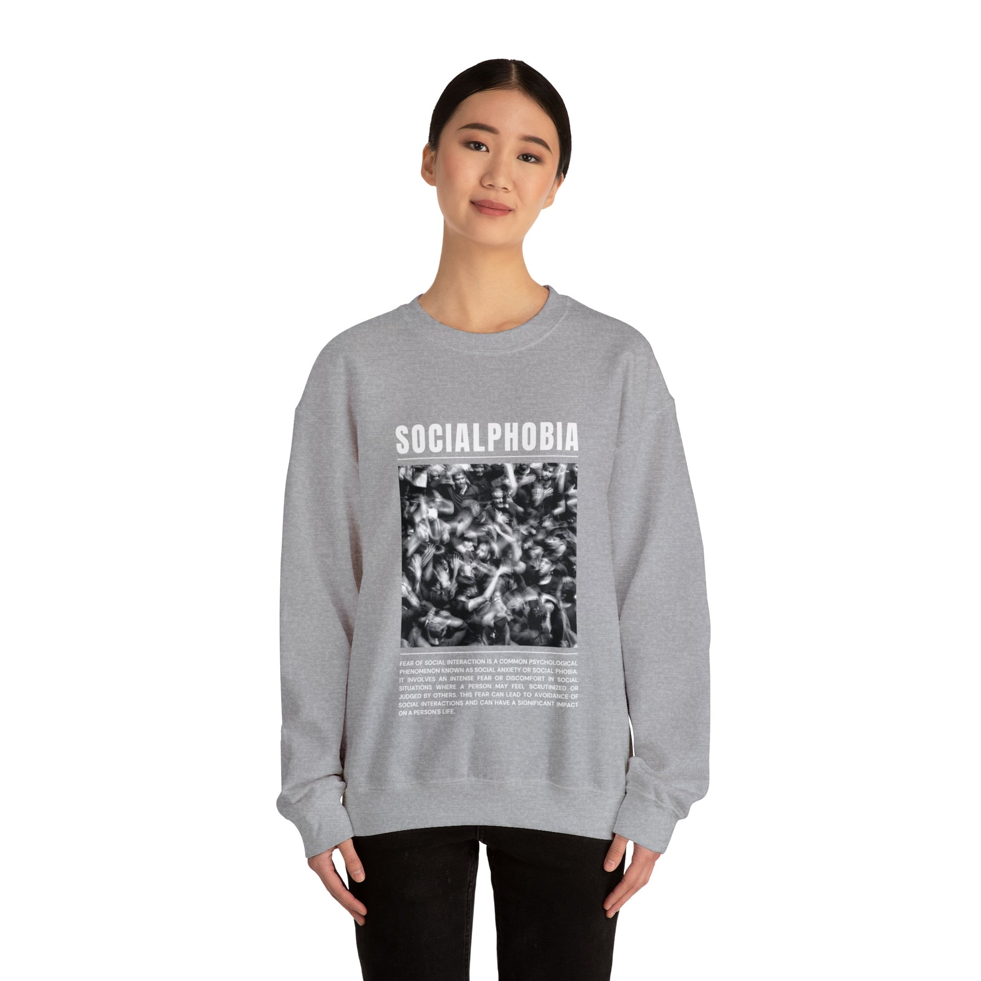 Socialphobia Fear of Social Interaction Halloween Sweatshirt - BRAZEN BUY thsirt shirt