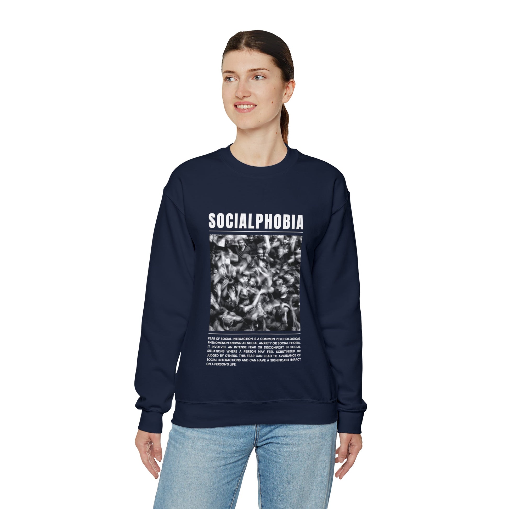 Socialphobia Fear of Social Interaction Halloween Sweatshirt - BRAZEN BUY thsirt shirt