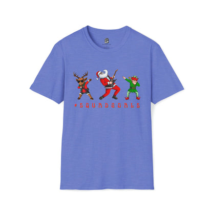 #squadgoals Christmas Dab Unisex Two-Sided Shirt - BRAZEN BUY thsirt shirt