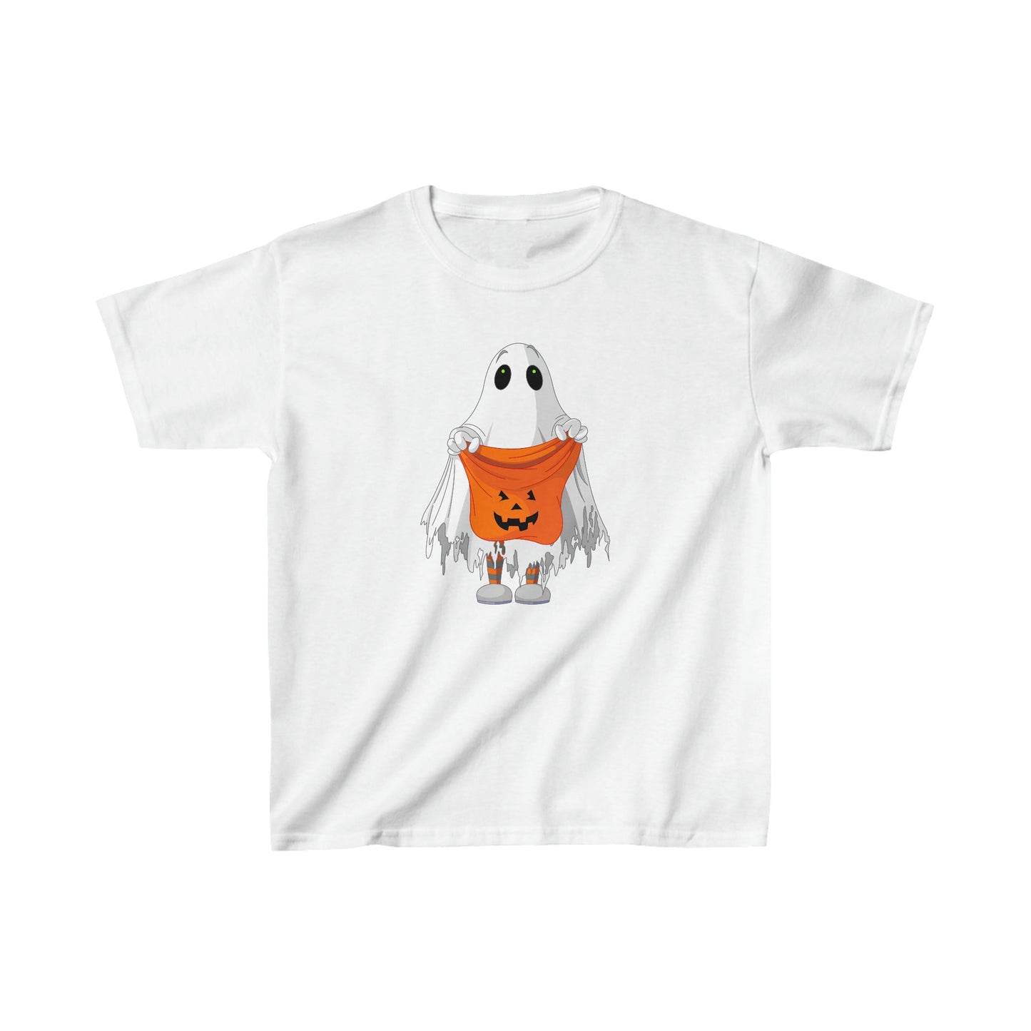 Trick or Treat Ghost Halloween Kids Tee - BRAZEN BUY thsirt shirt