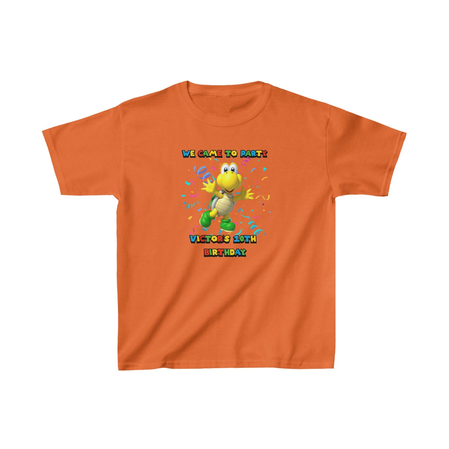 Victor's Bday Sarai Kids Tee - BRAZEN BUY thsirt shirt