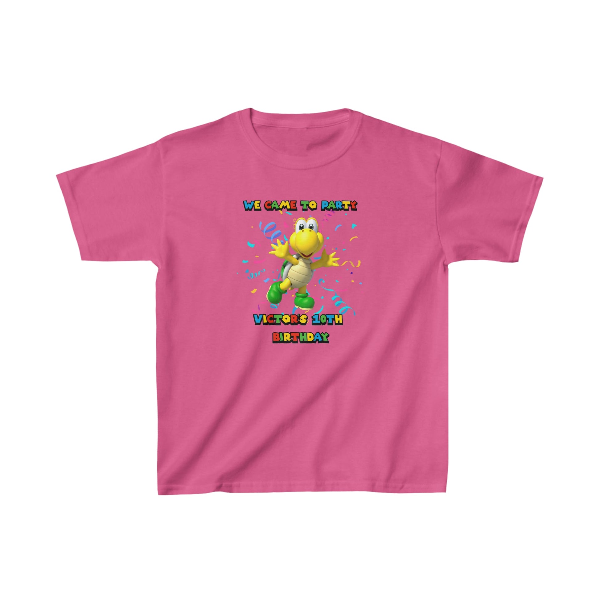 Victor's Bday Sarai Kids Tee - BRAZEN BUY thsirt shirt