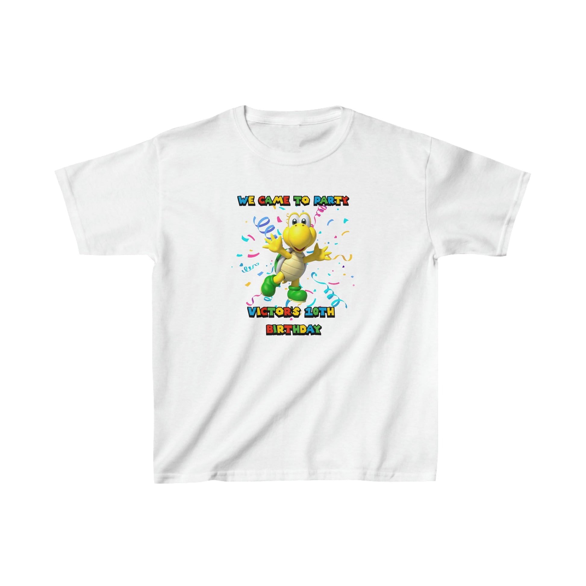 Victor's Bday Sarai Kids Tee - BRAZEN BUY thsirt shirt