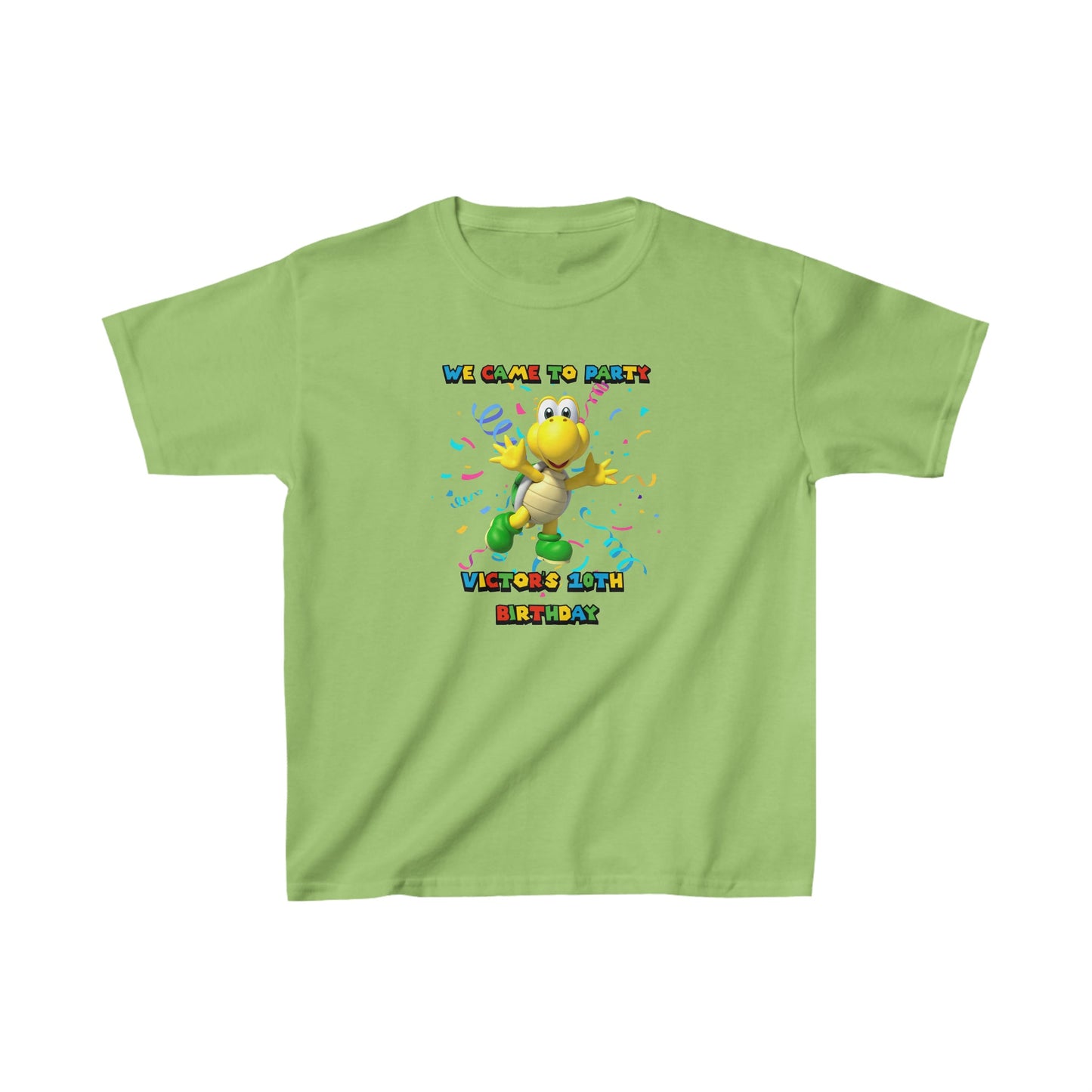 Victor's Bday Sarai Kids Tee - BRAZEN BUY thsirt shirt